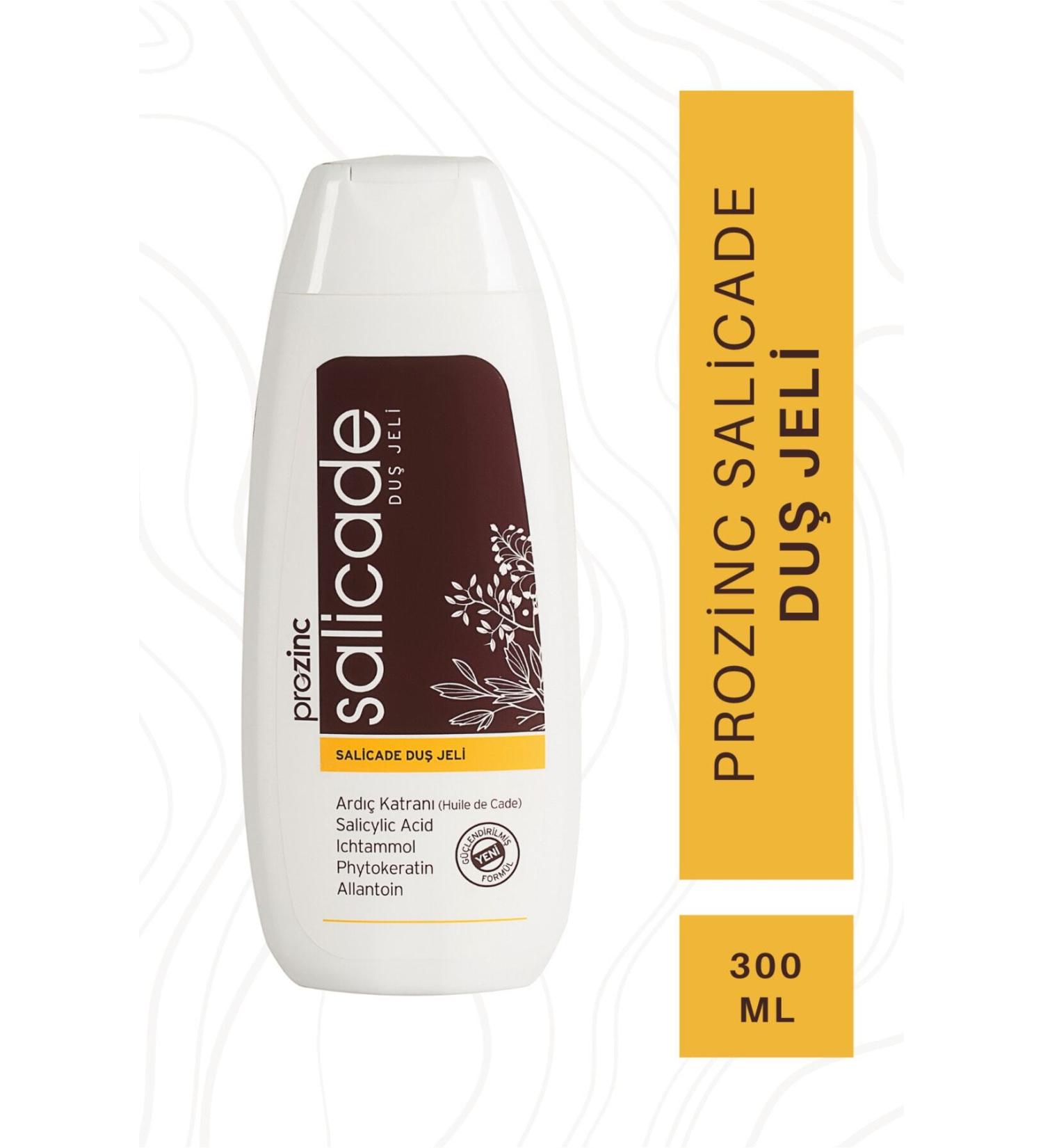 Prozinc Salicade Anti-Scabies and Anti-Flaking Body Shampoo 300ml - Buy Online on GoSupps.com