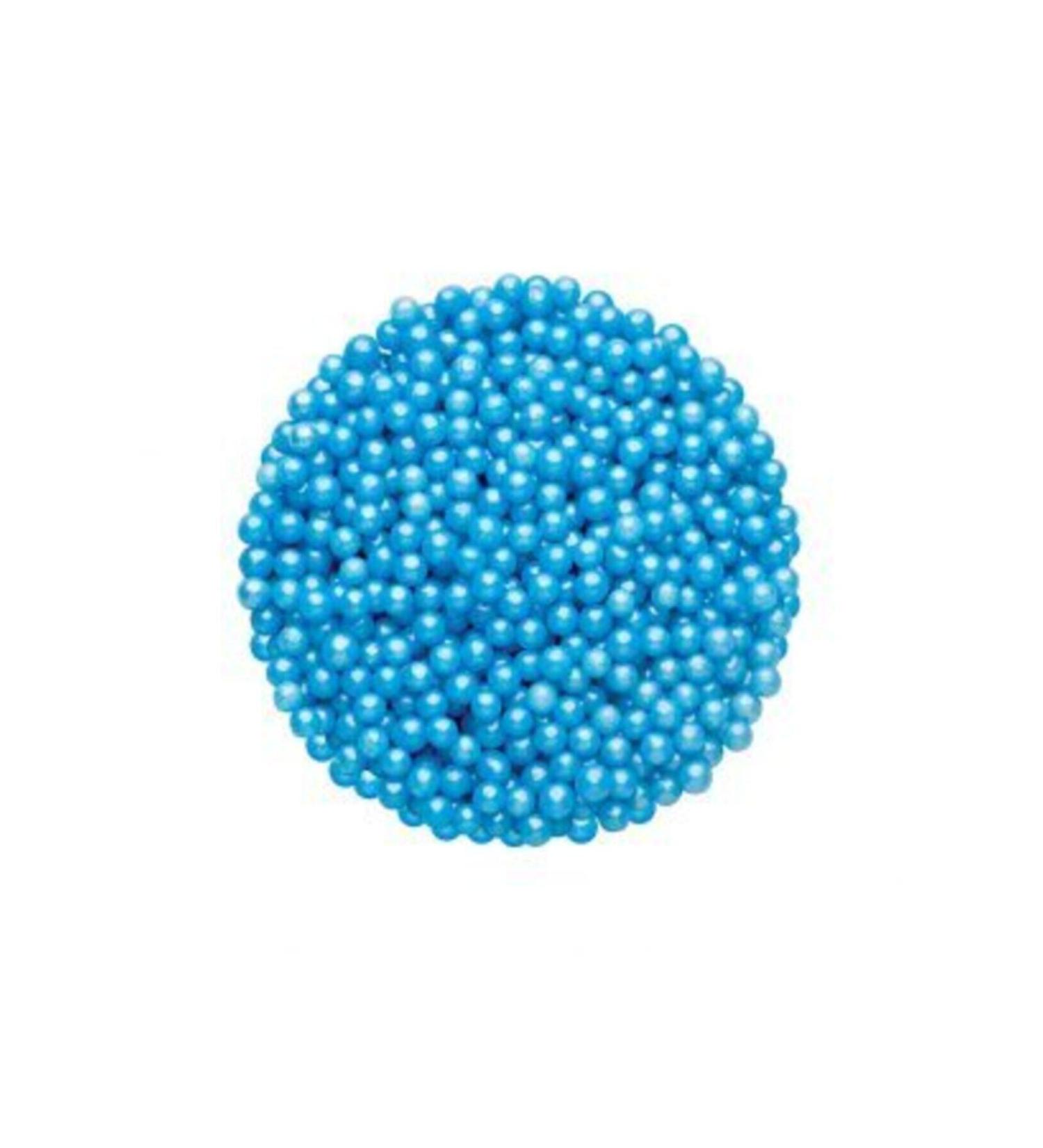 Dr. Gusto Decorative Dragee 2 mm Blue Bead Sugar 1000 gr