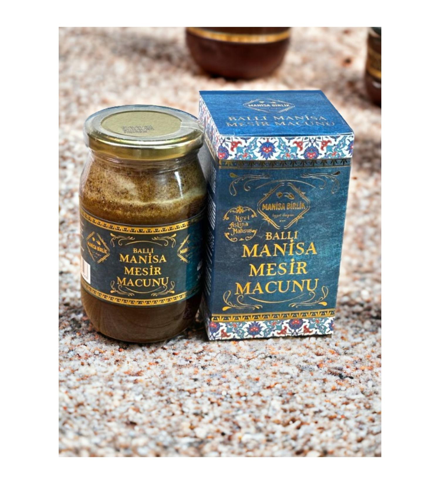 MAN SA B RL K Honey Mesir Paste 400 gr Glass Jar (STRENGTHENS IMMUNITY)(No Glucose) - Buy Online on GoSupps.com