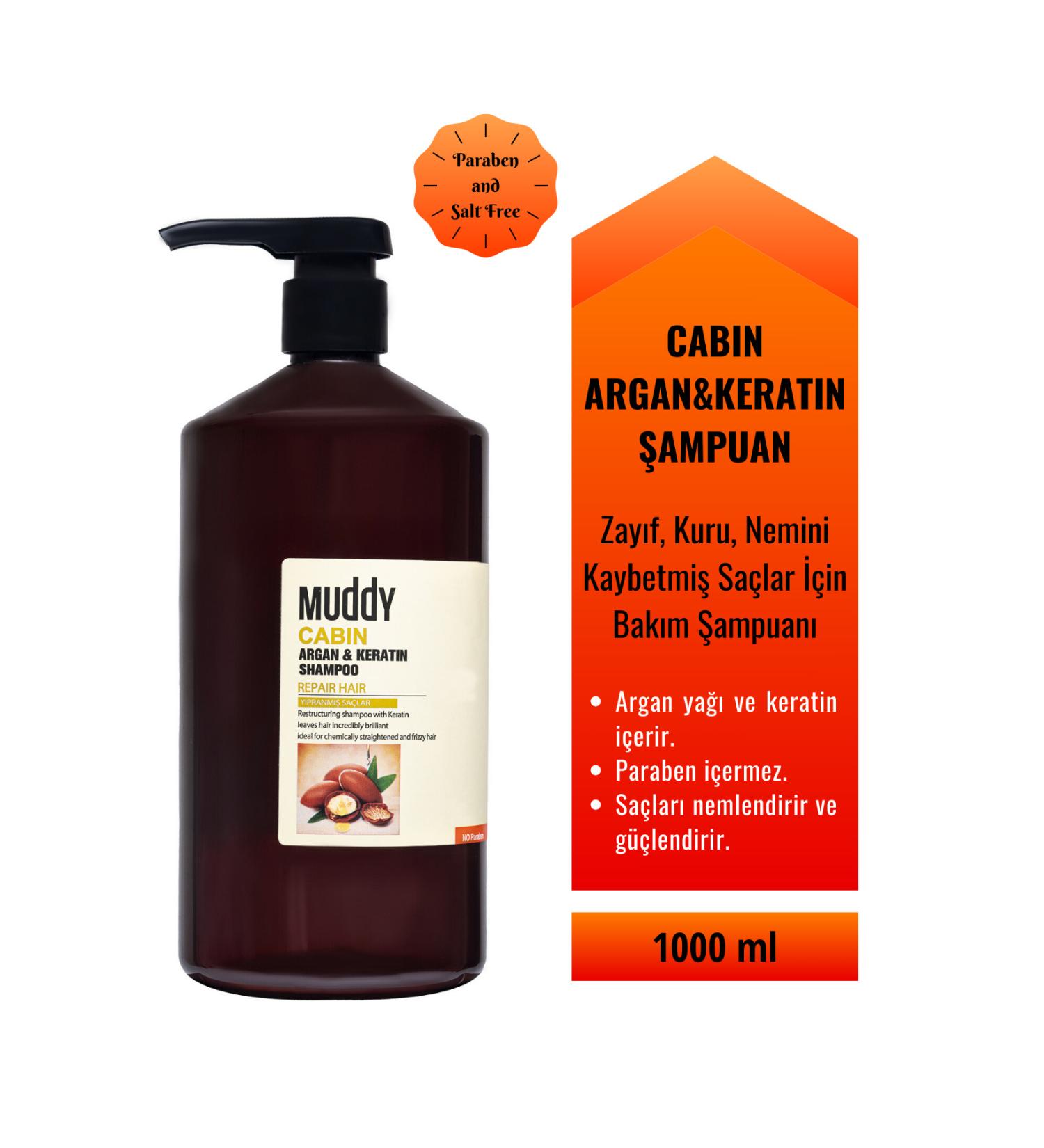 Muddy Argan Keratin Shampoo 8697426731230 - Buy Online on GoSupps.com