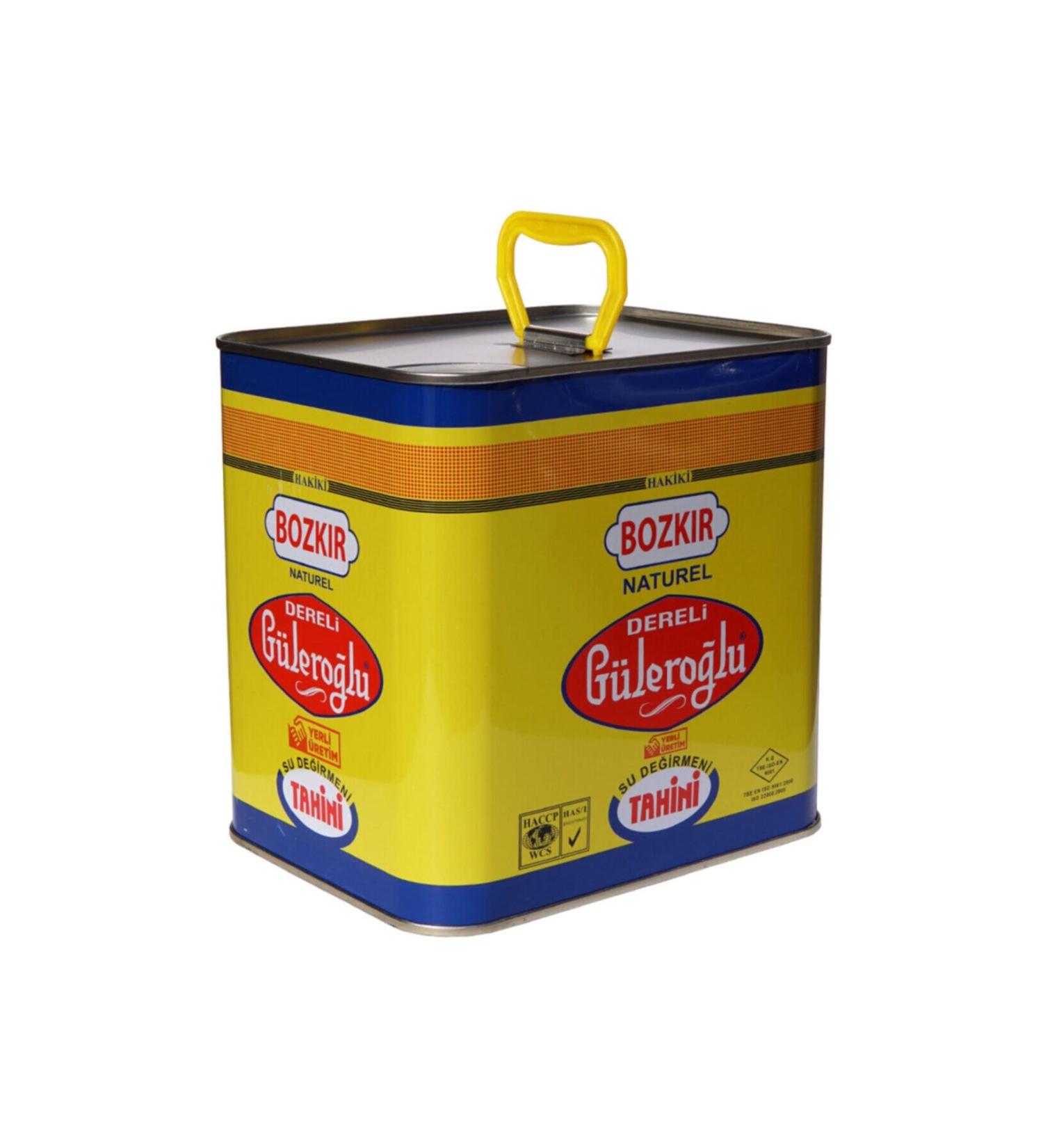 Bozk r Guleroglu Bran-Free Bozk r Tahini Tin Box Net 1750 Gr