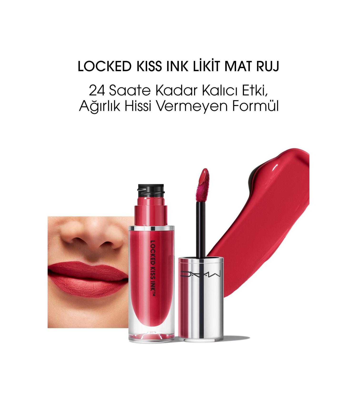 Mac Locked Kiss Ink 24hr Liquid Matte Lipstick - Most Curious - 4ml - 773602646081 - Buy Online on GoSupps.com