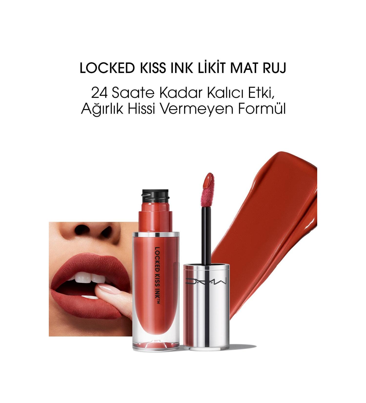 Mac Locked Kiss Ink 24hr Liquid Matte Lipstick - Sophistry - 4ml - 773602646029..Mac_ - Buy Online on GoSupps.com