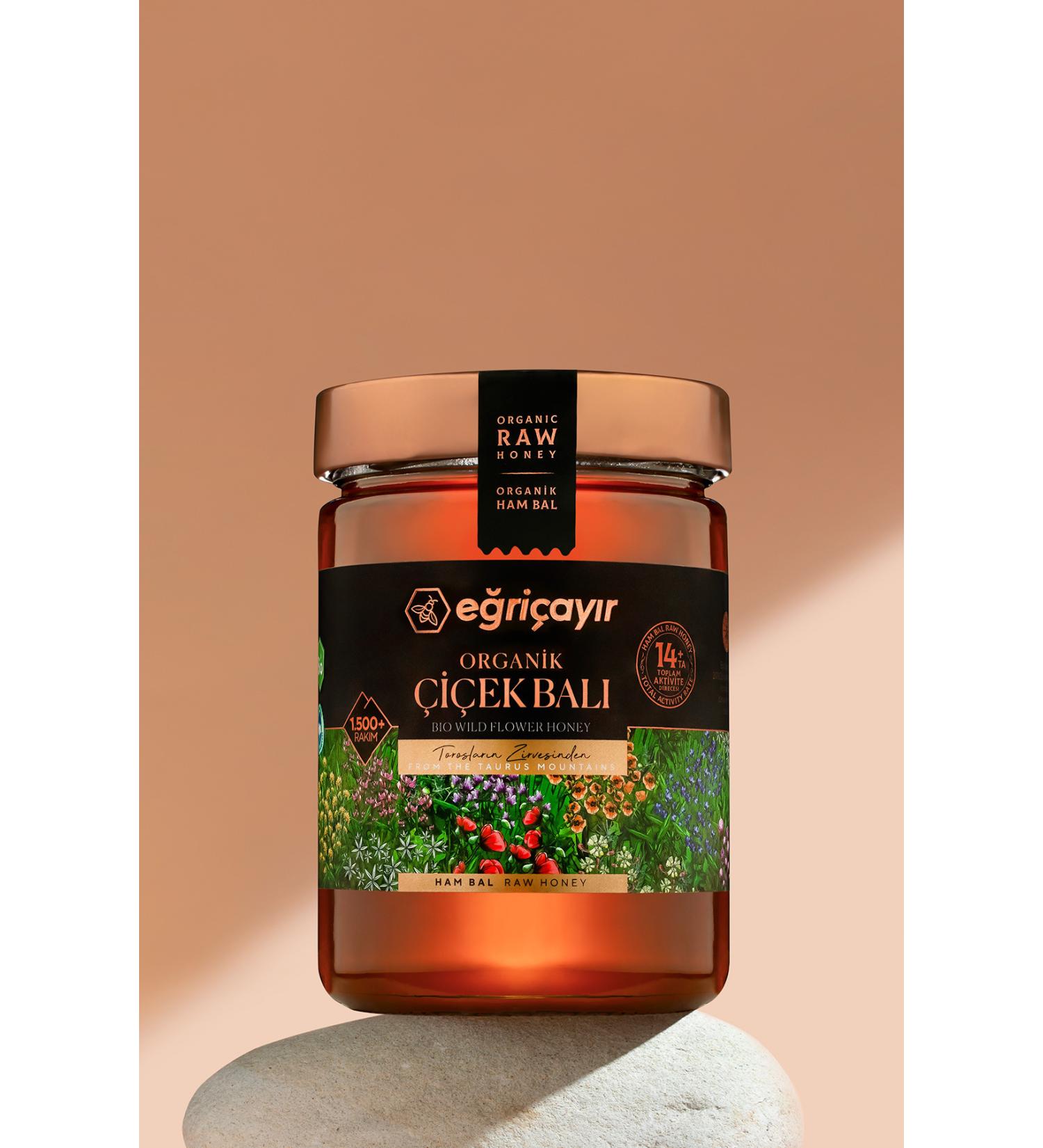 E ri ay r Organic Flower Honey Ta14 850g - Buy Online on GoSupps.com