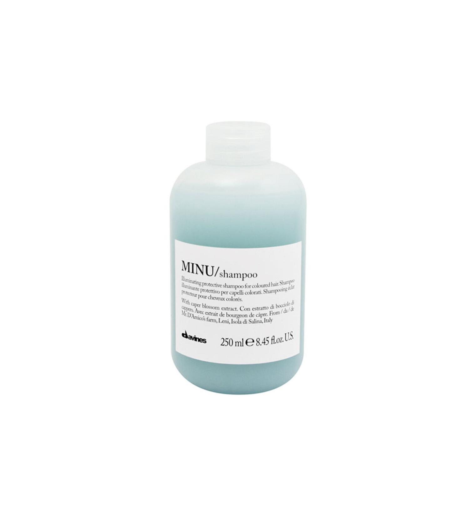 Davines Minu Color Protecting Shine Shampoo for Colored Hair Sulfate-Free Paraben-Free (250ml) NOONLINE 7903