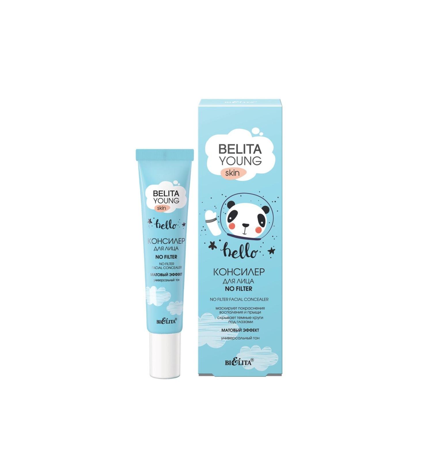 Belita Young Skin "no Filter" Concealer Cream for Young Skin (20 ml)