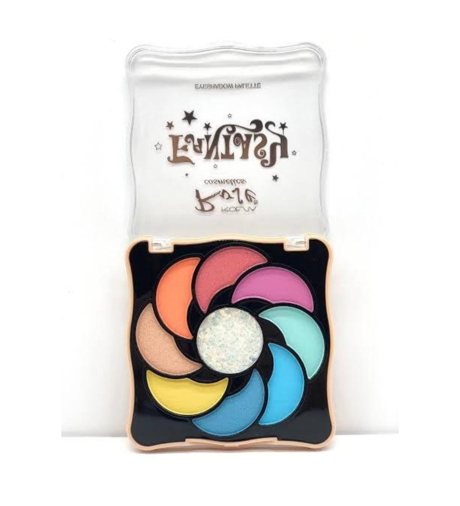 Rose 9 Eyeshadow Palette Glitter