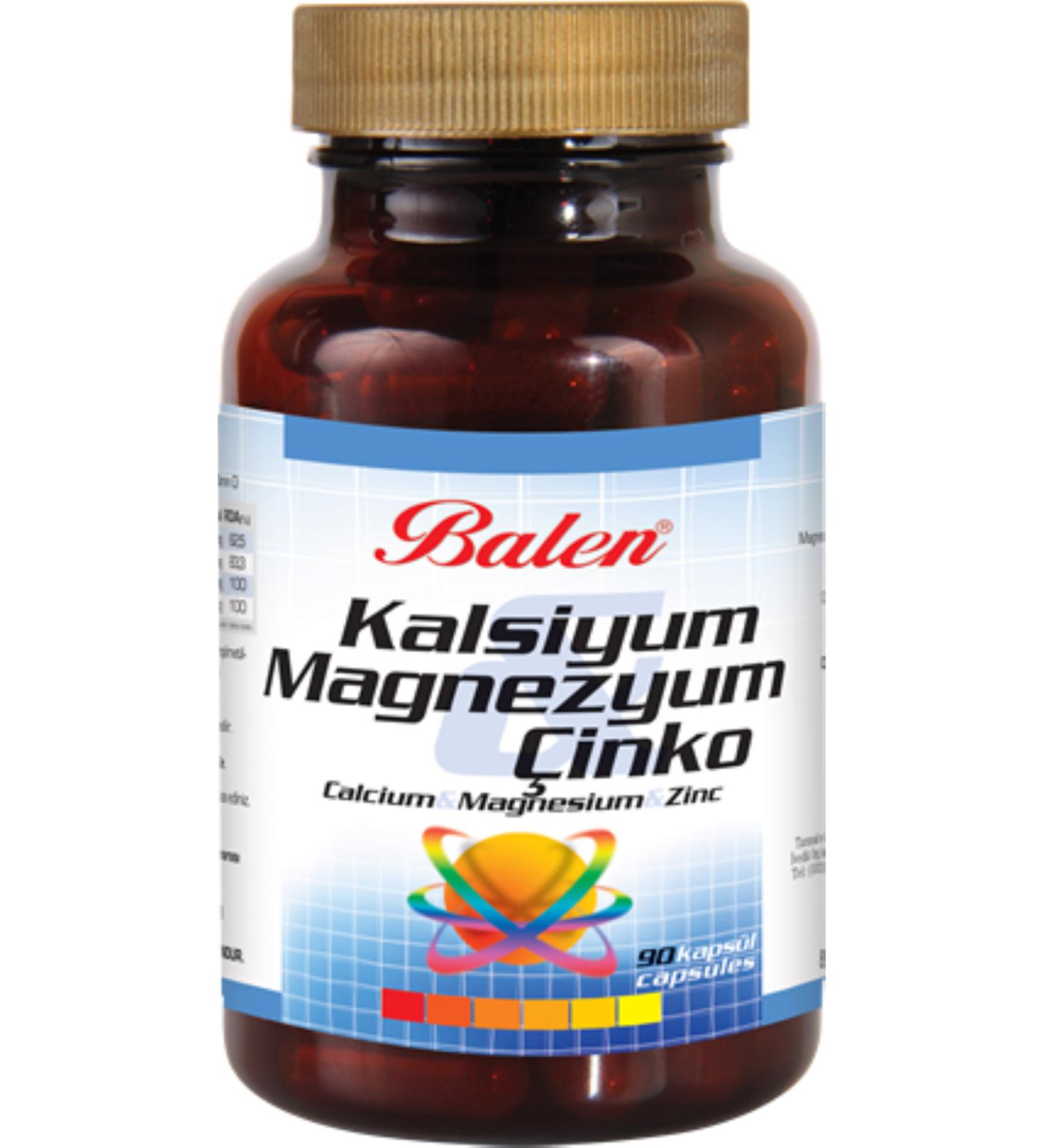 Balen Calcium & Magnesium & Zinc Capsule