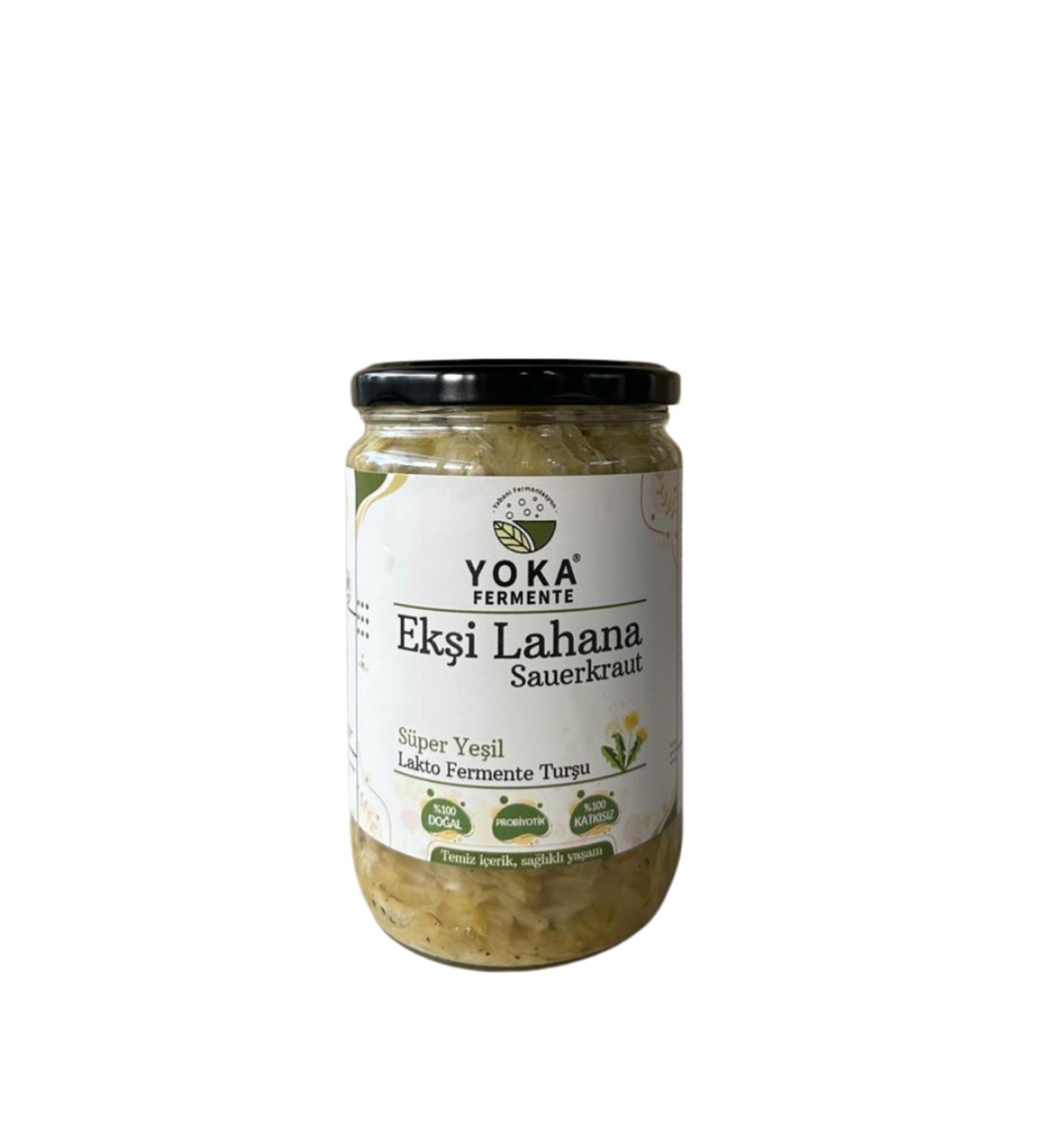 Yoka Fermented Sour Cabbage-Sauerkraut- SUPER GREEN