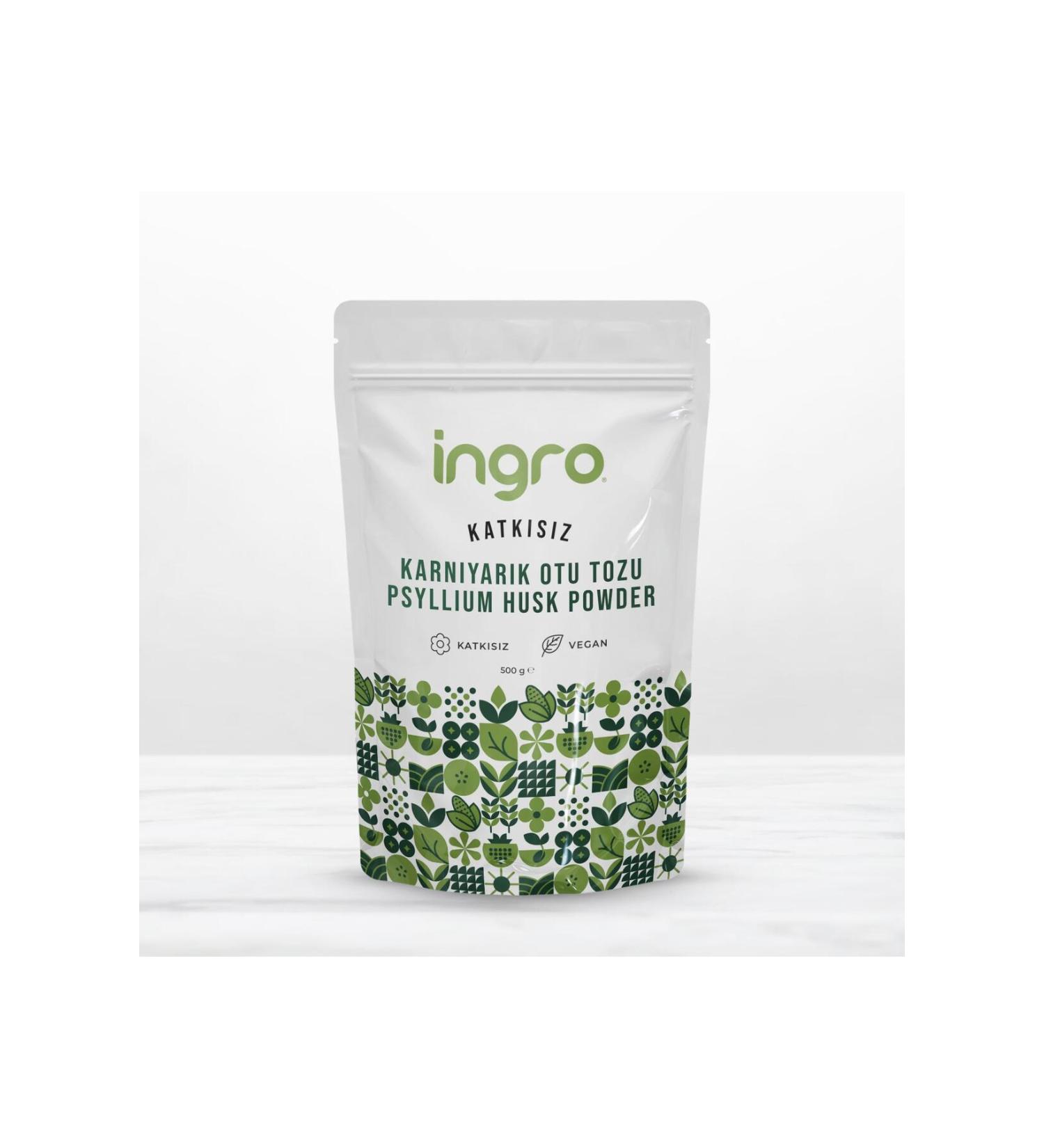 Ingro Ingro Psyllium Husk Powder 500 G