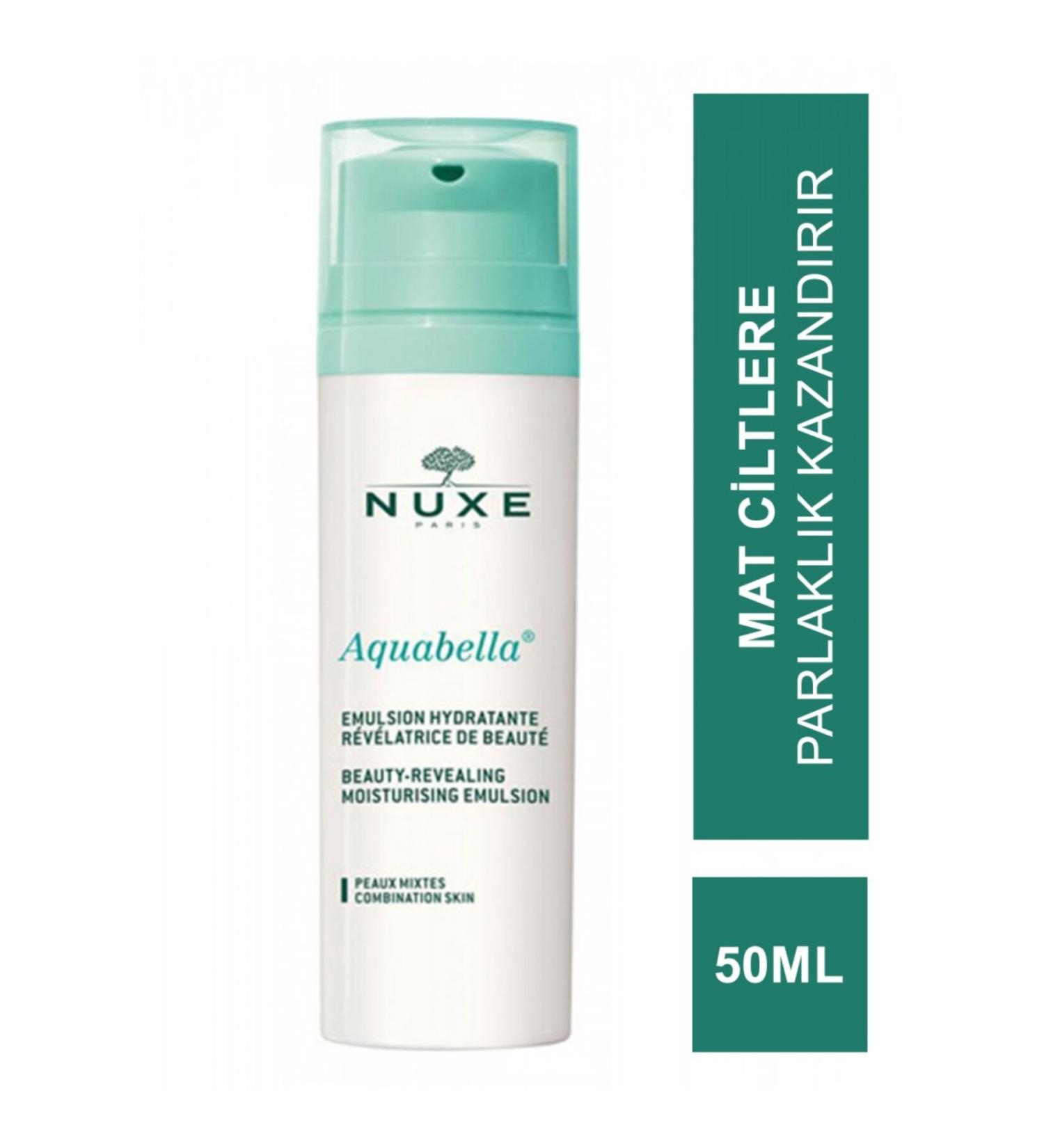 Nuxe Aquabella Beauty Revealing Moisturising Emulsion - Moisturising Emulsion for Combination Skin 50 ml