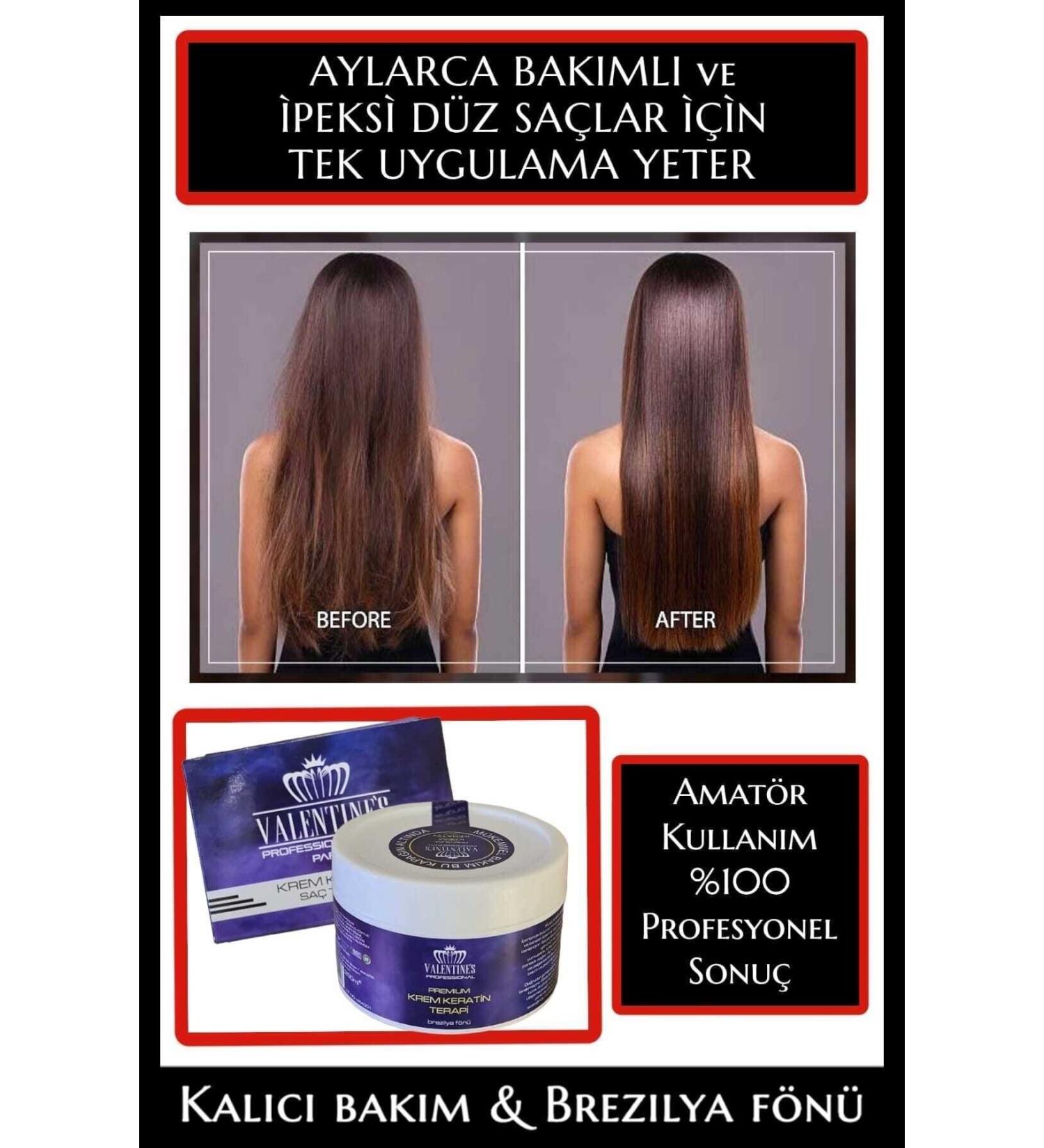 VALENTINES PROFESSIONAL Botox Keratin Care Brazilian Blow Dry Monthly Lasting Care and Smooth Straight Hair - Buy Online on GoSupps.com