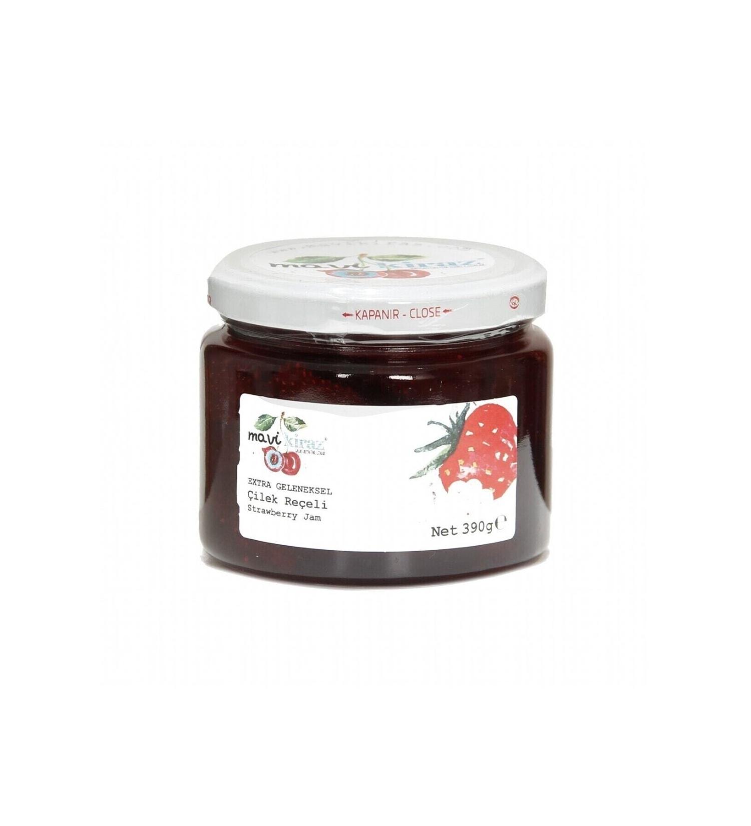 Blue Cherry Strawberry Jam 380 gr.