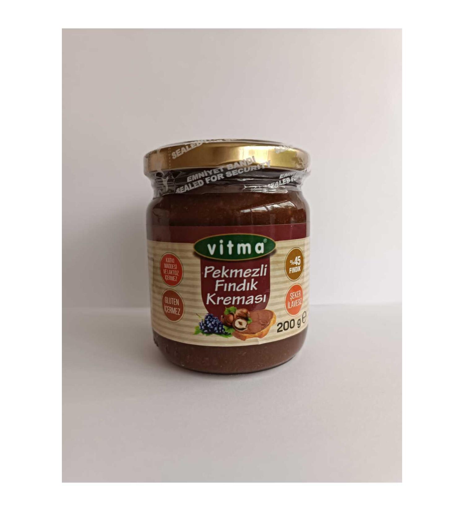 Vitma Molasses Hazelnut Cream 200gr
