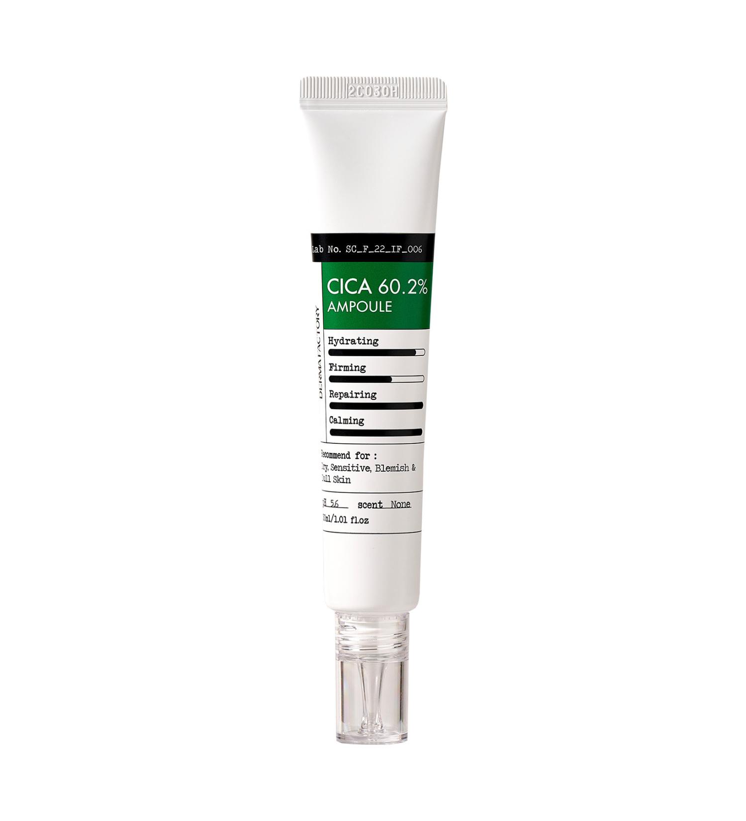 DERMA FACTORY .2 Soothing Vegan Serum with Cica Derma Factory Cica .2 Ampoule 30 ml - Buy Online on GoSupps.com