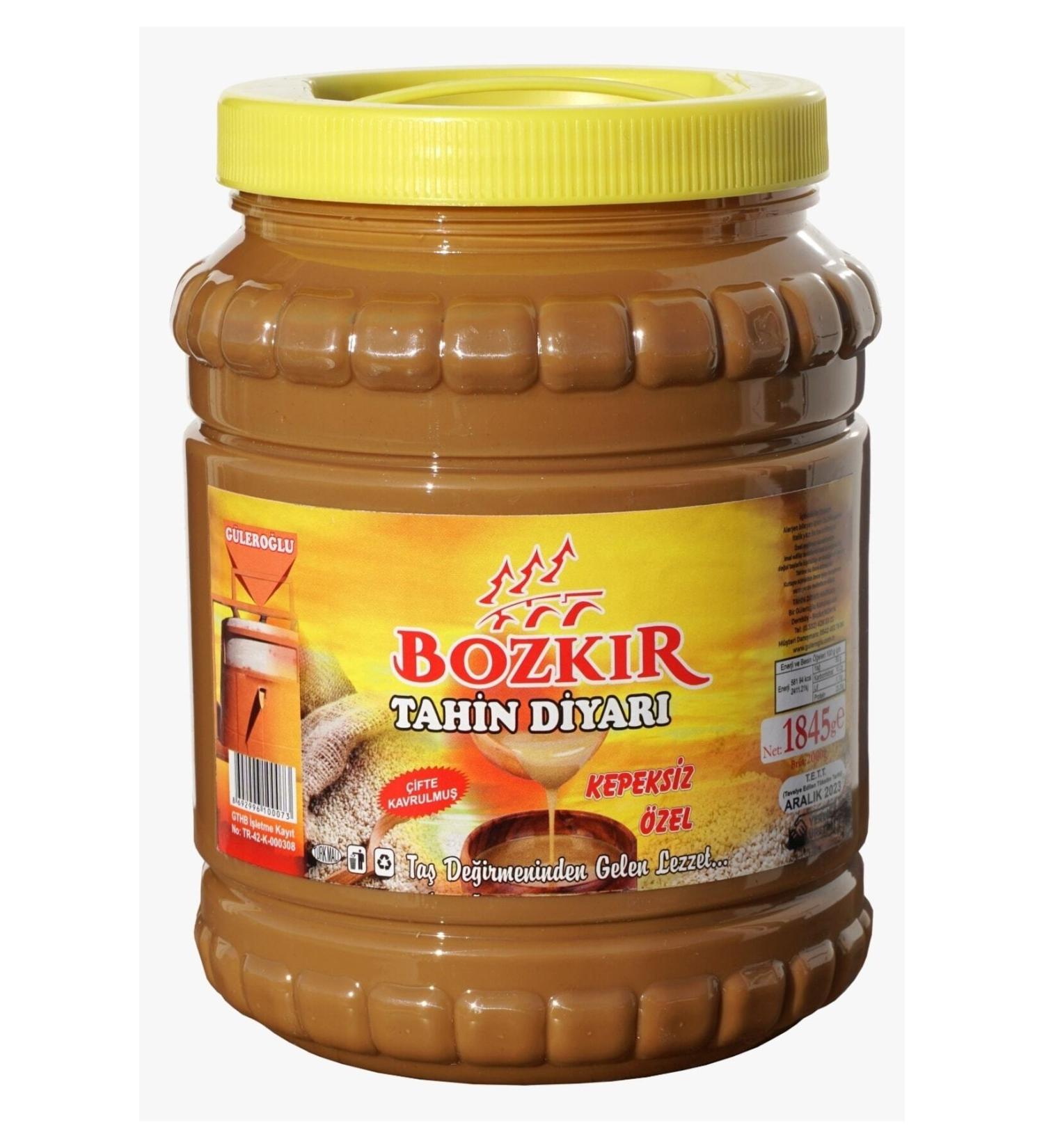 Bozk r Guleroglu Bran-Free Bozk r Tahini Plastic Box Net 1845 Gr - Buy Online on GoSupps.com