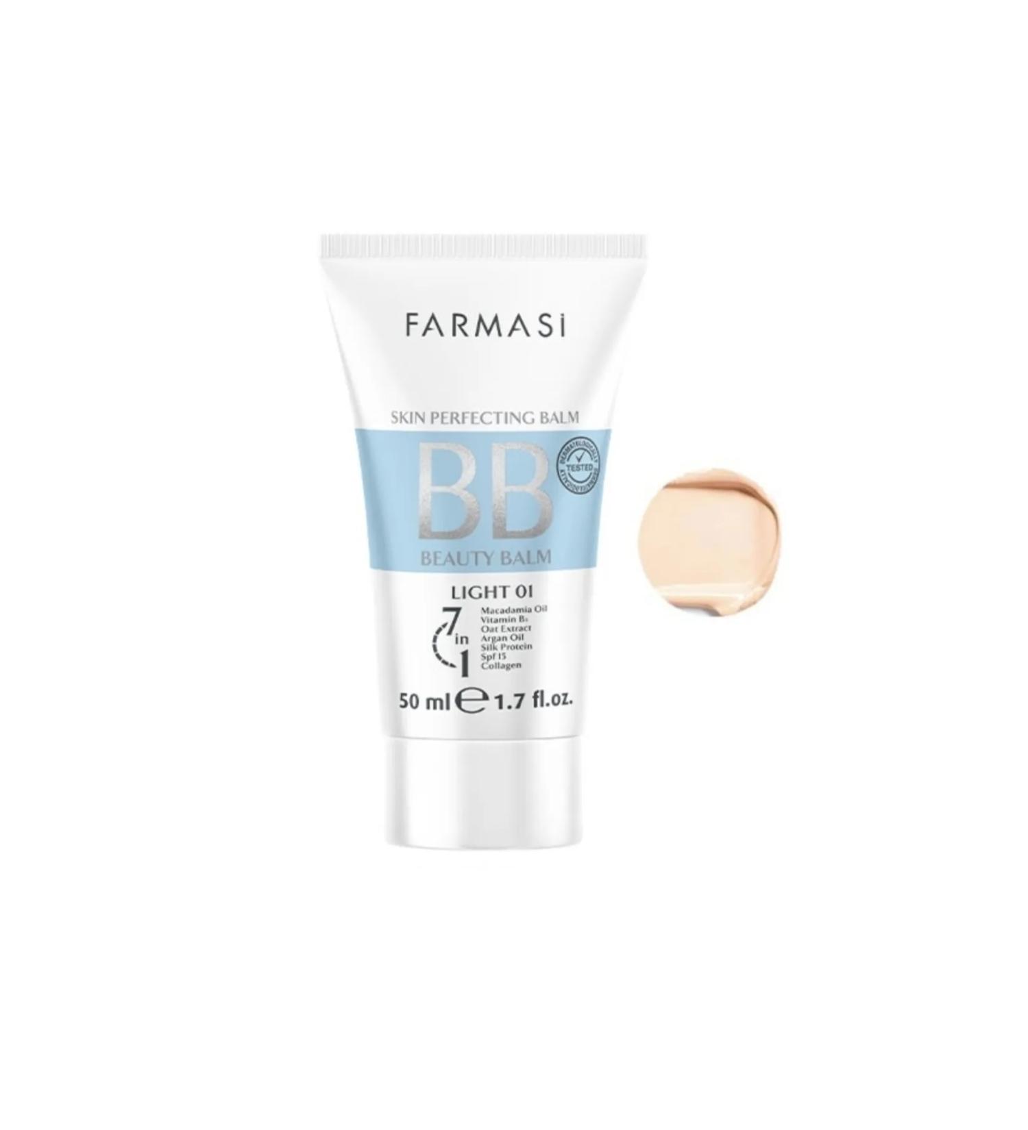Farmasi Bb Cream 50 Ml All In One 01 Light Light Color