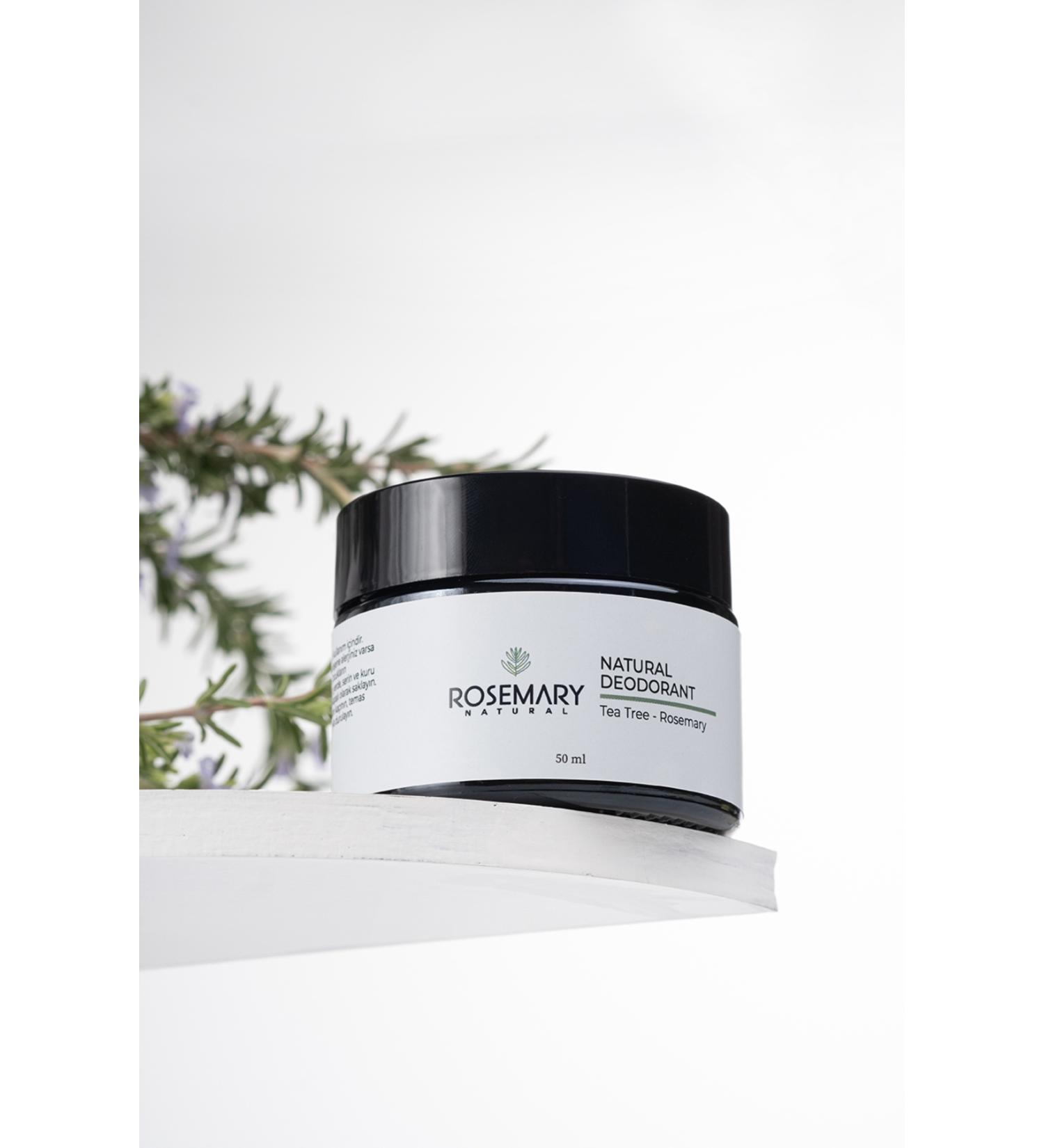 Rosemary Natural Natural Deodorant 50 ml Tea Tree & Rosemary Natural Cream Deo