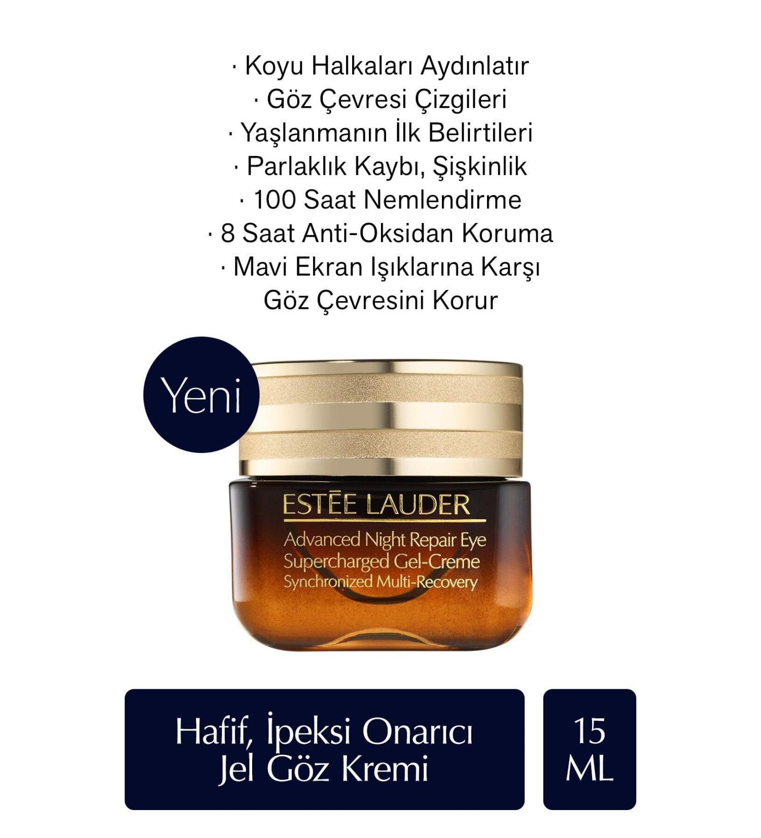 Estee Lauder Anti-Aging and Anti-Fine Line Advanced Night Repair Gel Eye Cream 15 ML GK RN549 - Buy Online on GoSupps.com