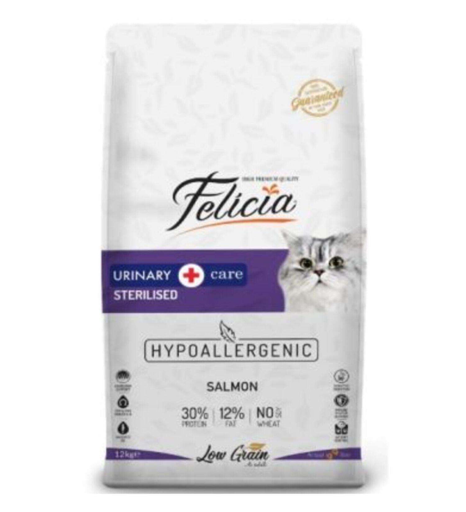 Felicia Sterilized Salmon Hypoallergenic Cat Food 2 kg