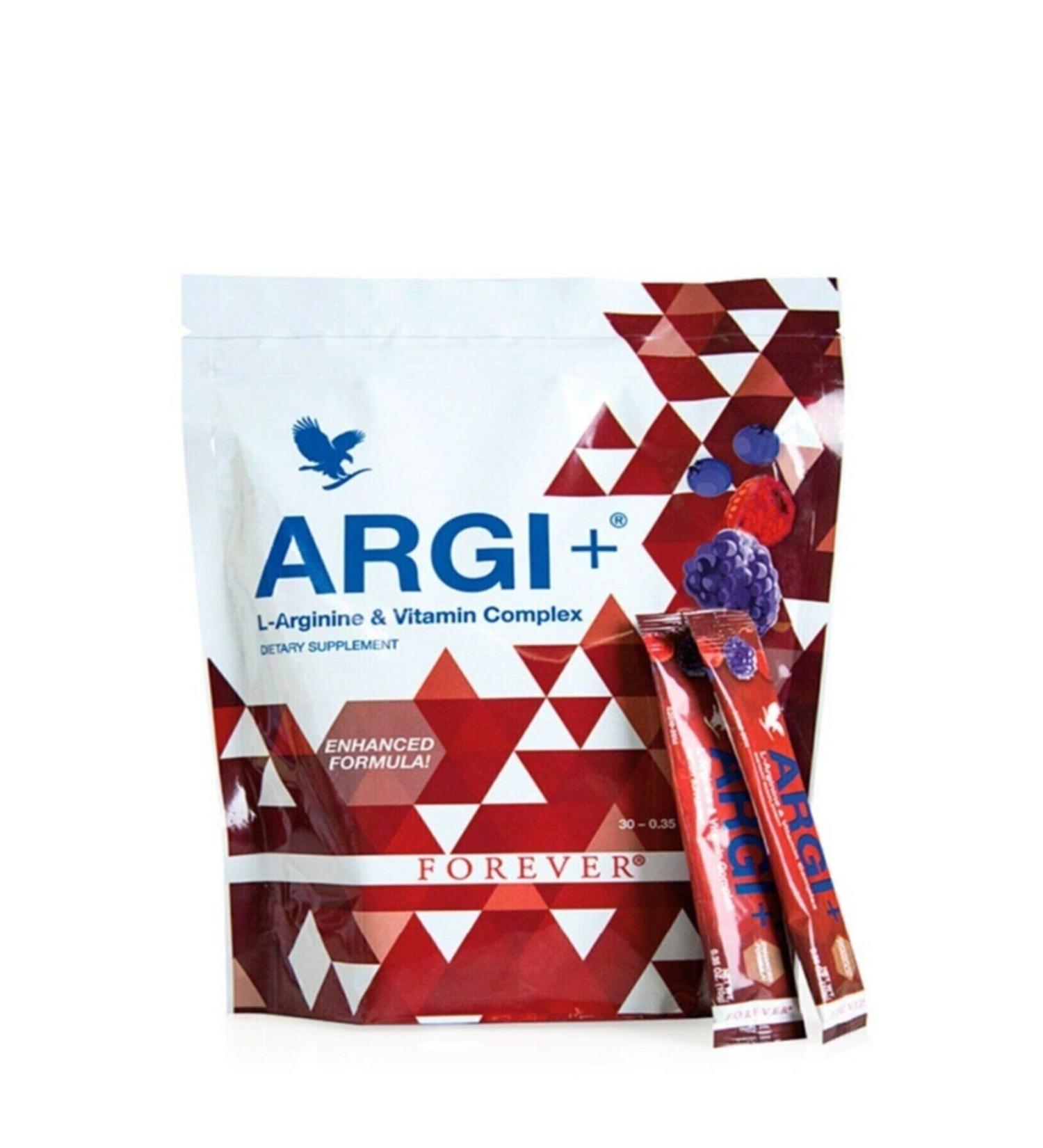 Forever Argi L-arginine - Argi + L-Arginine and Vitamin Complex 10 Gr (30 Pieces Bags)