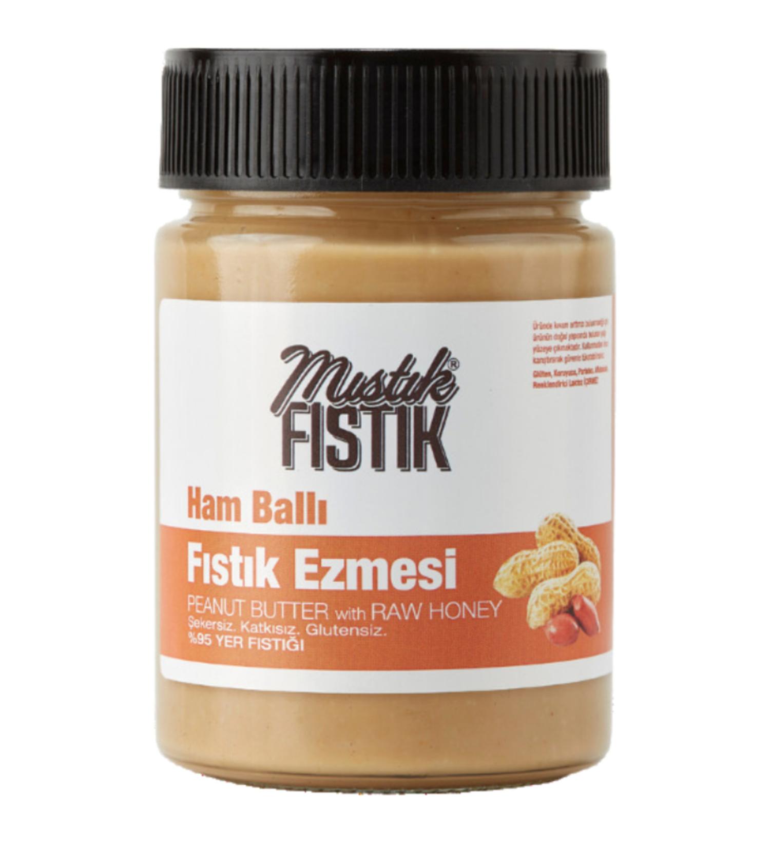 M st k Pistachio Honey Peanut Butter with Pieces 300 G.