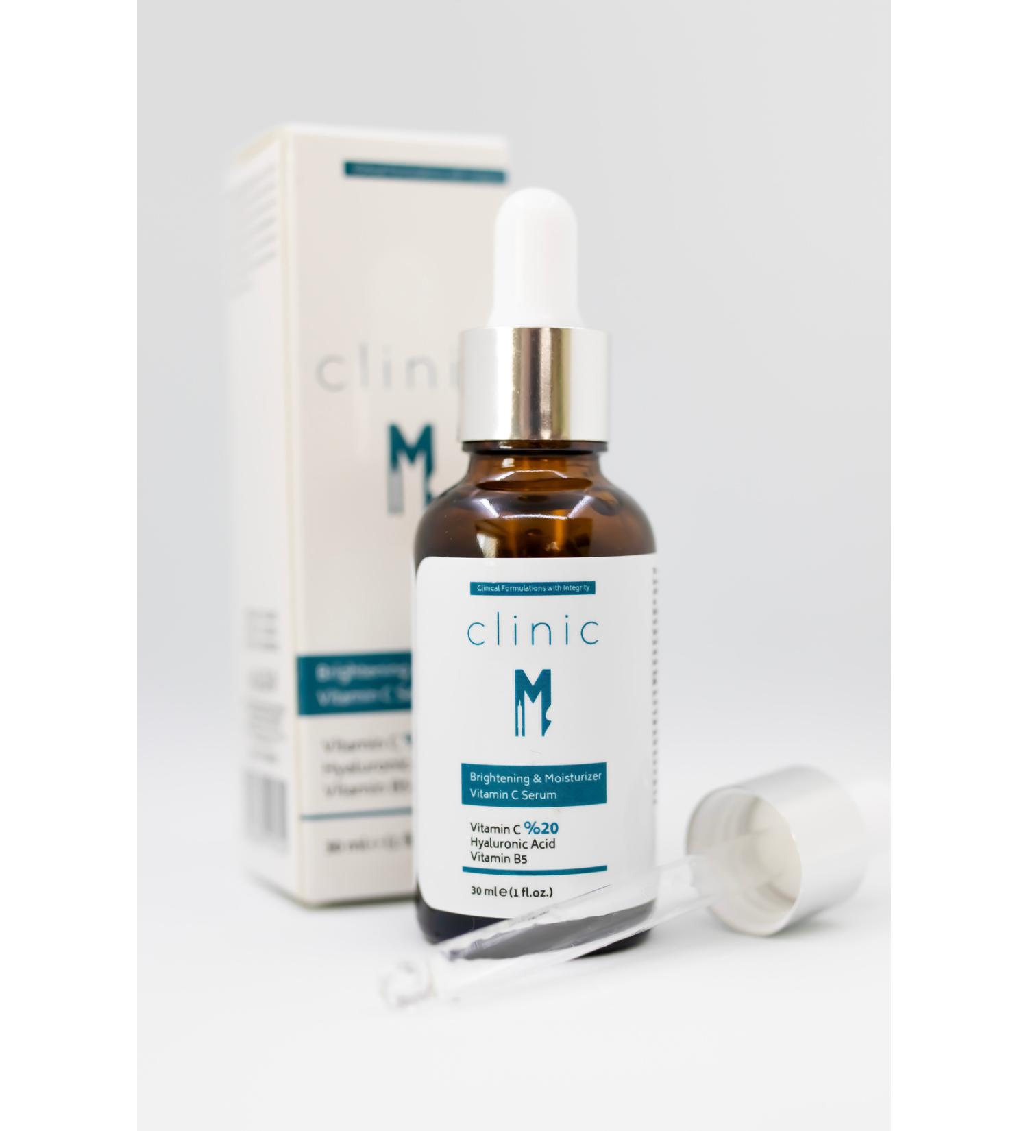 Clinic MC Vit Brightening Moisturizing and Tone Equalizing Anti-Stain Care Serum 30 ml - Buy Online on GoSupps.com