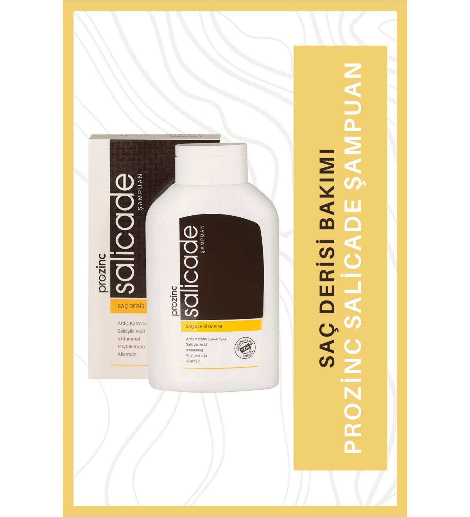 Prozinc Salicade and Anti-Dandruff Shampoo 2x300ml - Buy Online on GoSupps.com