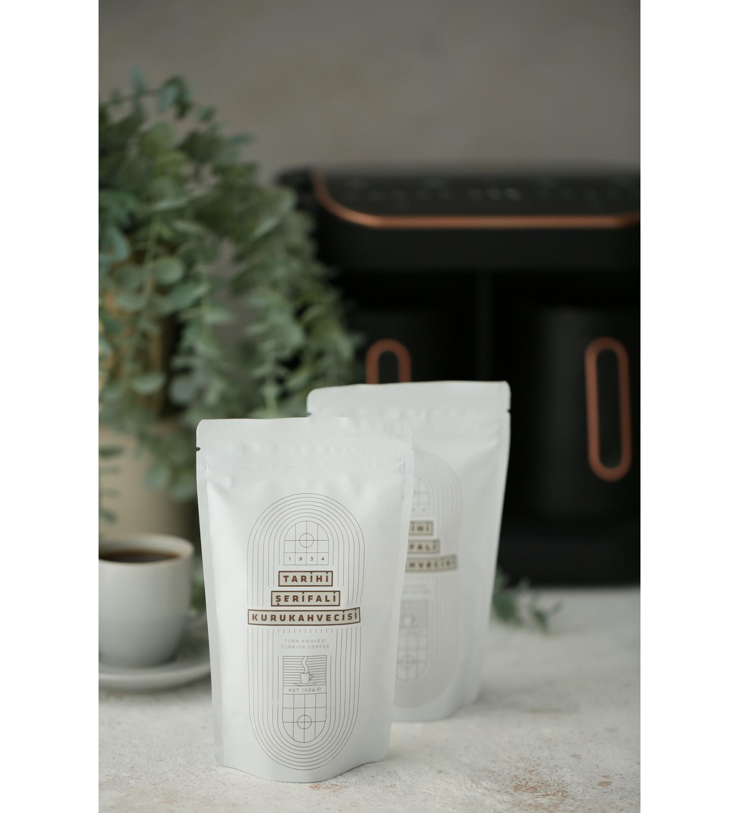 Tarihi erifali Kurukahvecisi Turkish Coffee 5 Pieces 100 gr