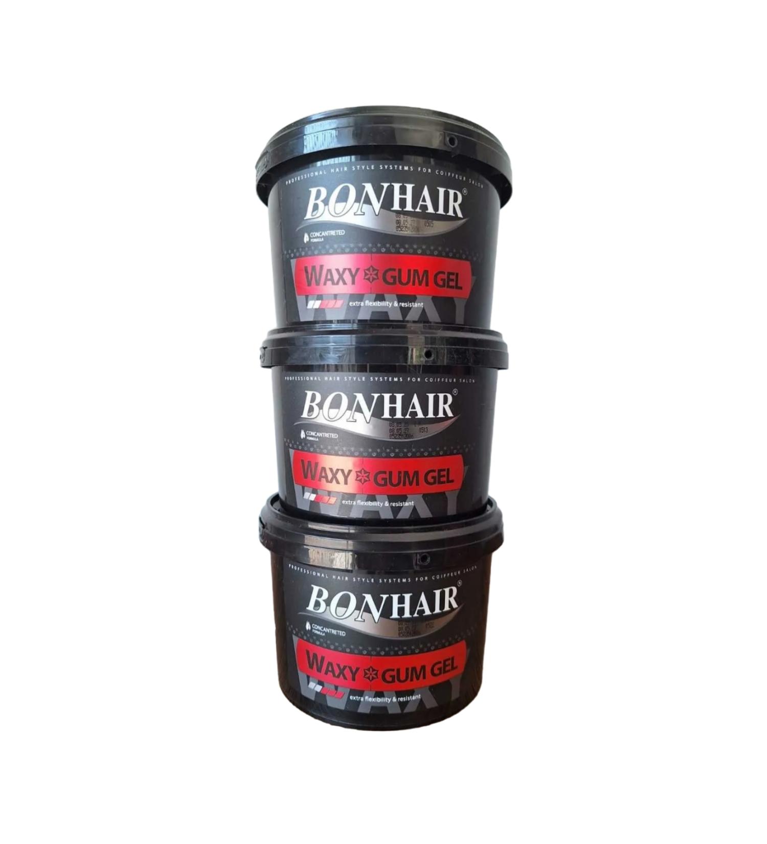 Bonhair Jelly Waxy Gum Gel 700gr (3 Pieces) - Buy Online on GoSupps.com