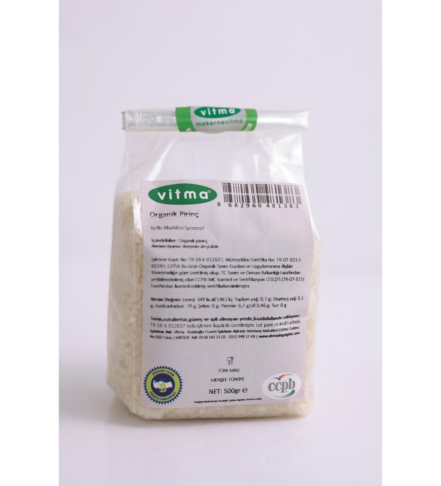 Vitma Local Central Anatolian Rice 500gr