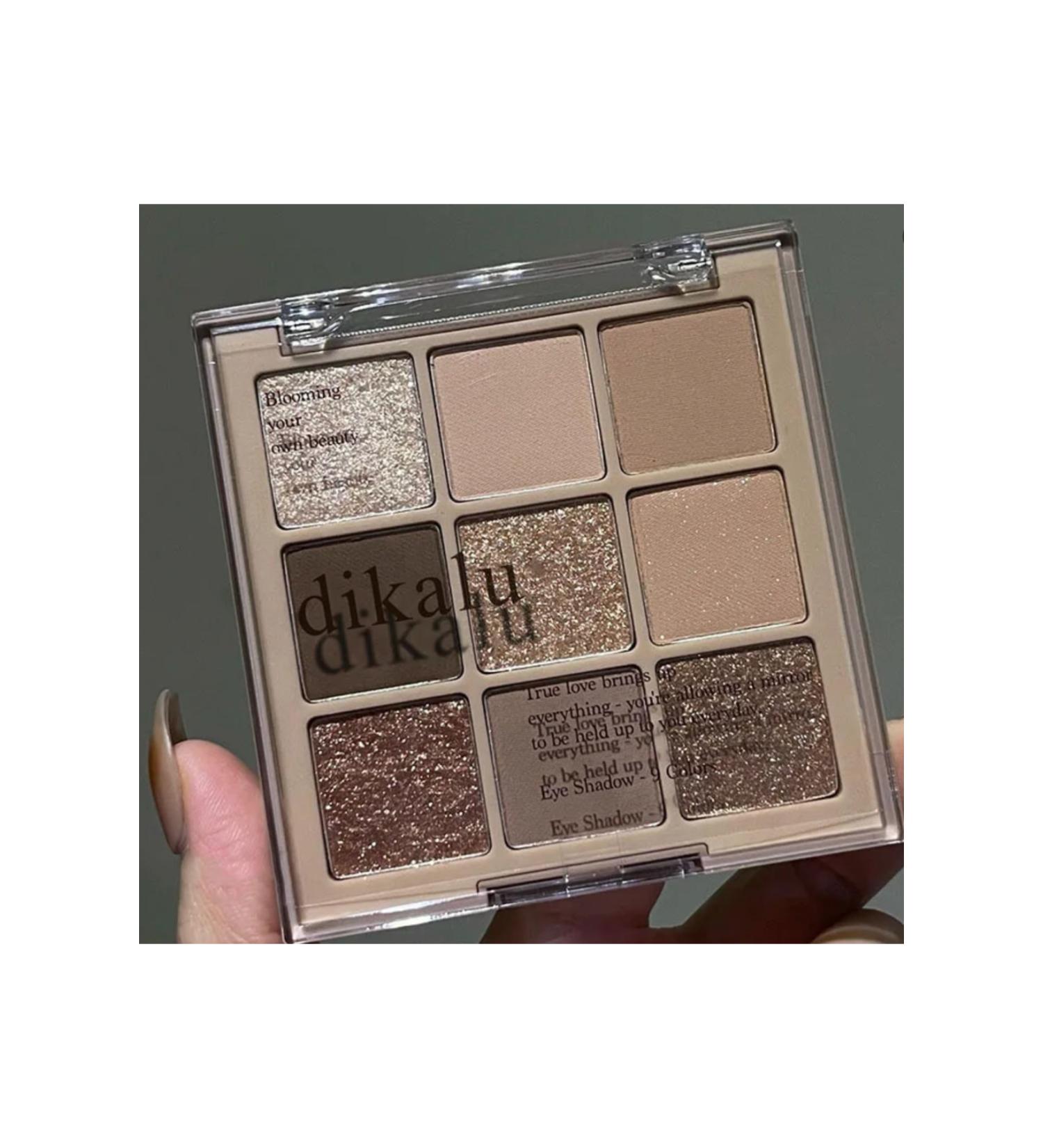 Dikalu Korean eyeshadow natural or smoky eye makeup
