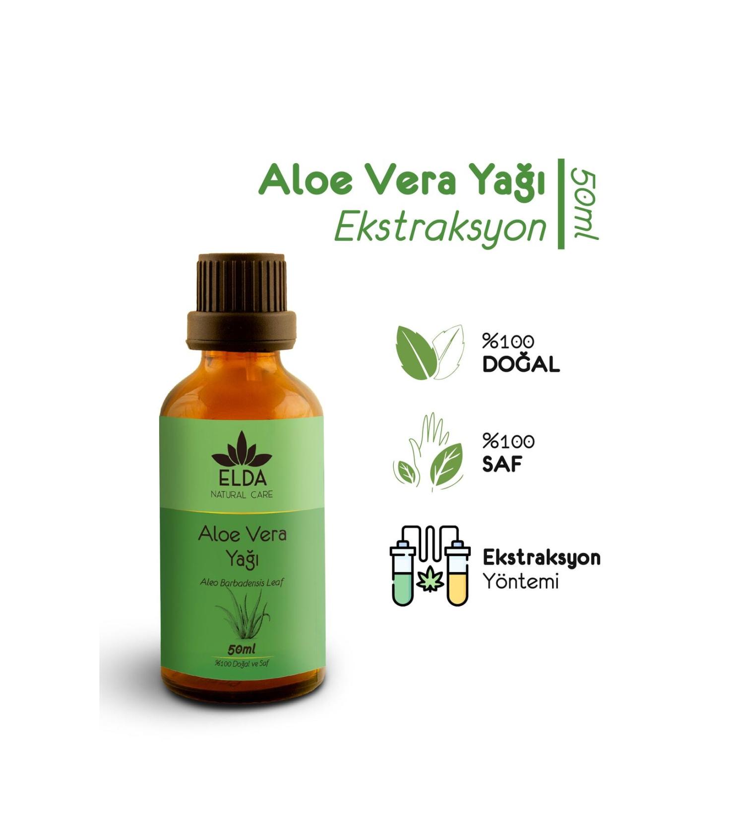 EldaNaturalcare Aloe Vera Oil 50ml