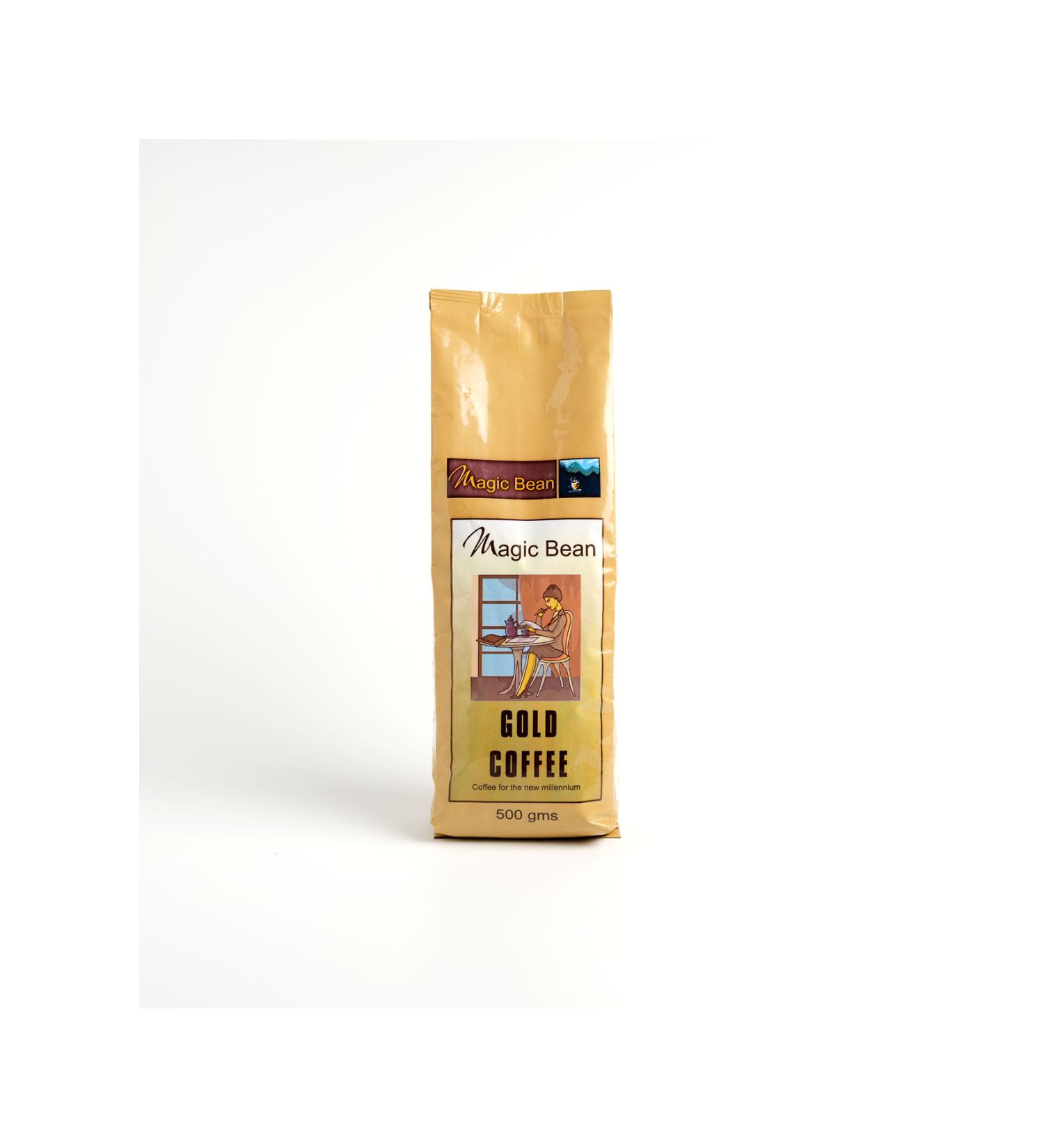 coffee coffee Magic Bean Gold Tanzania Kilimanjaro Aa Coffee Beans 500 gr - Buy Online on GoSupps.com