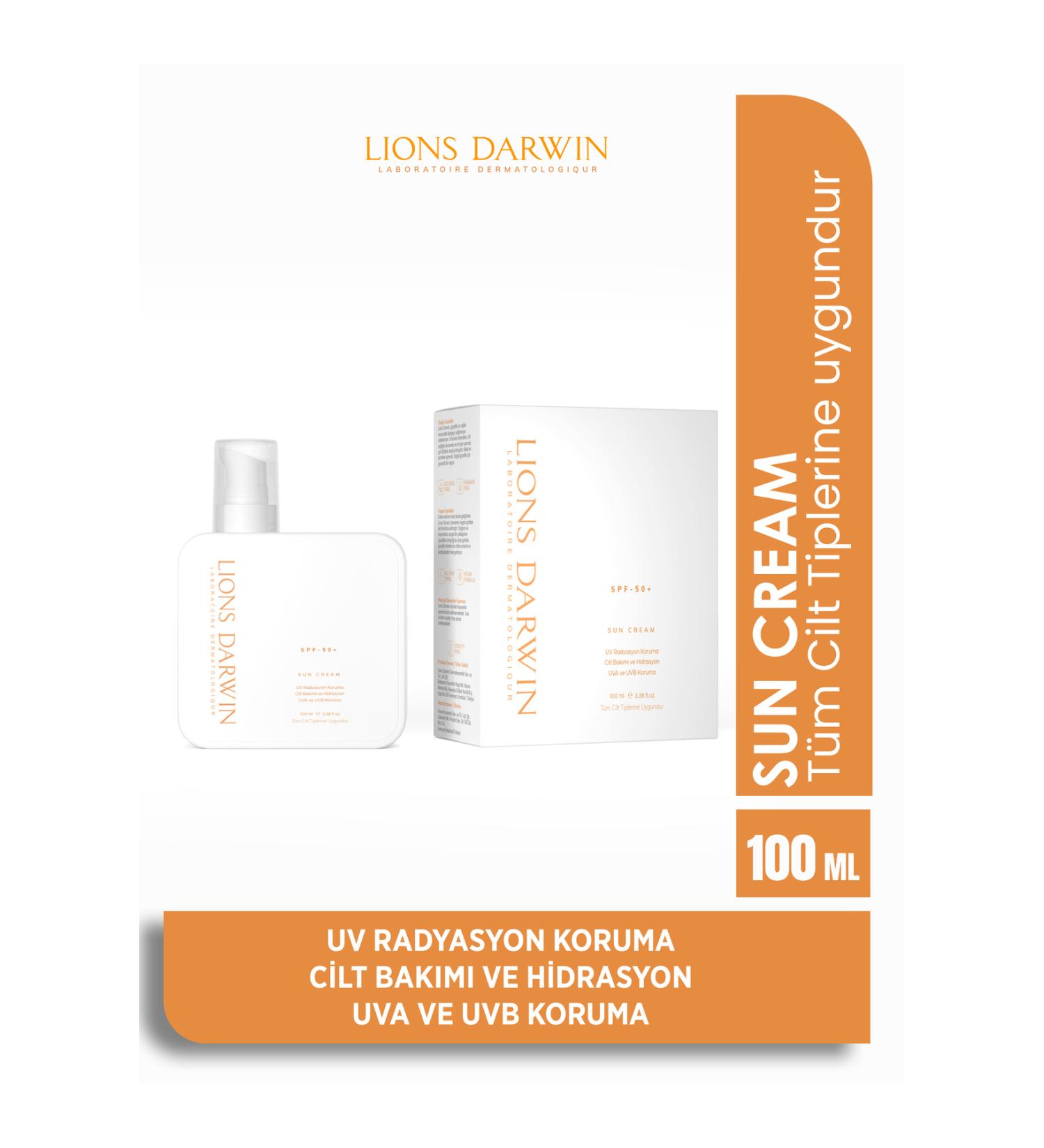 LIONS DARWIN Lionsdarwin Sunscreen Spf - 50 / Sun Cream Spf - 50 - Buy Online on GoSupps.com