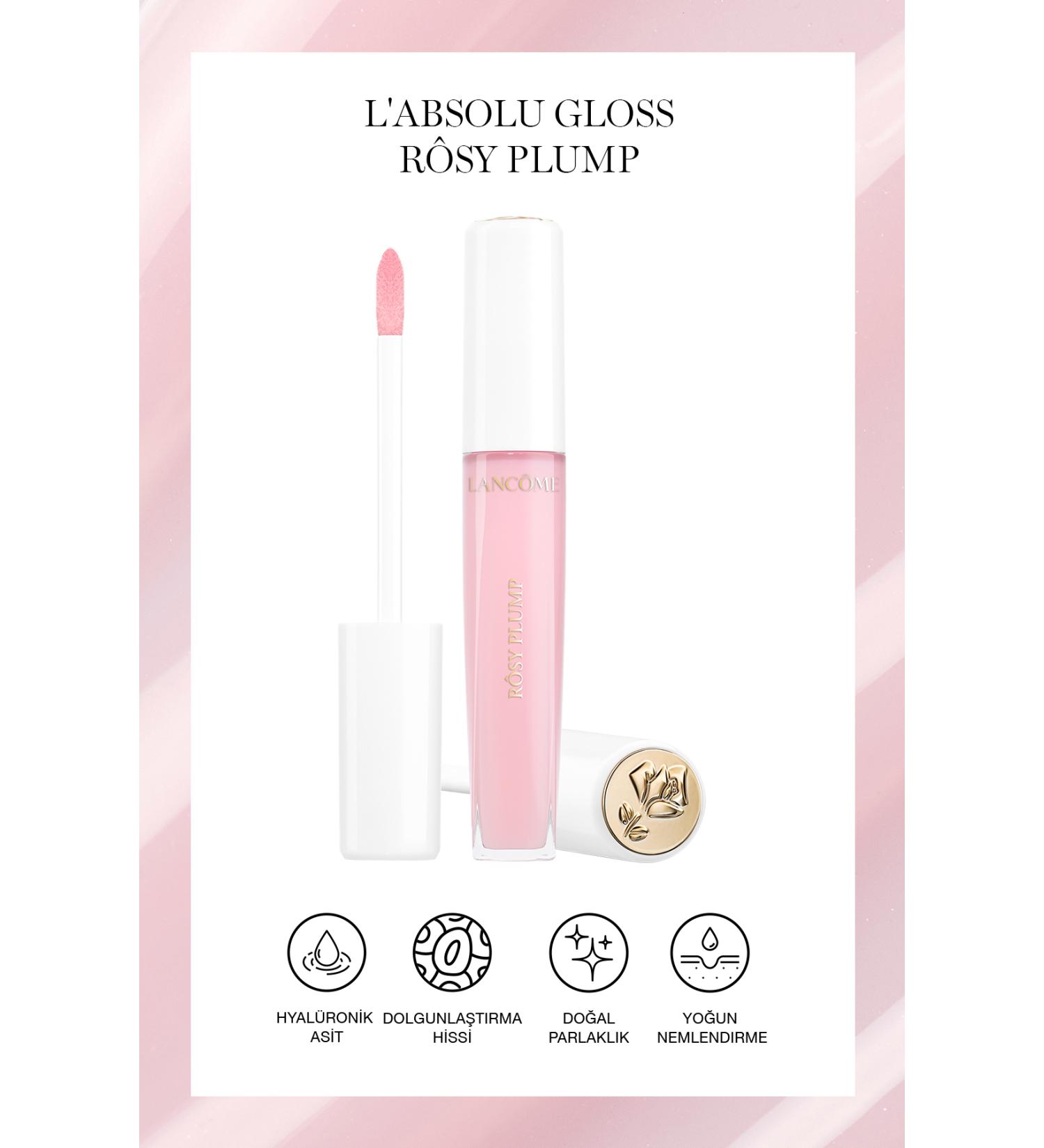 Lancome L'Absolu Gloss Plumper Lip Plumping Liquid Lipstick Rosy Plump 3614271636621 - Buy Online on GoSupps.com
