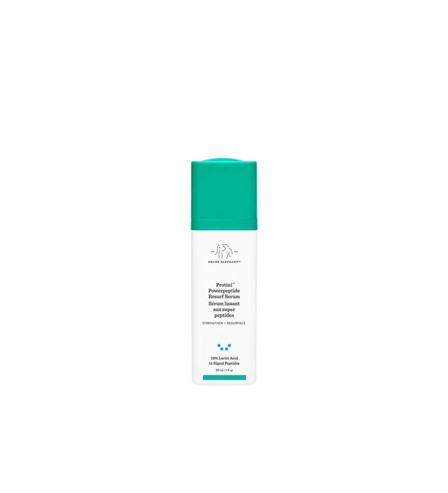 Drunk Elephant Strengthening and Renewing Face Serum Containing Lactic Acid and Peptides 30 Ml Facelight649