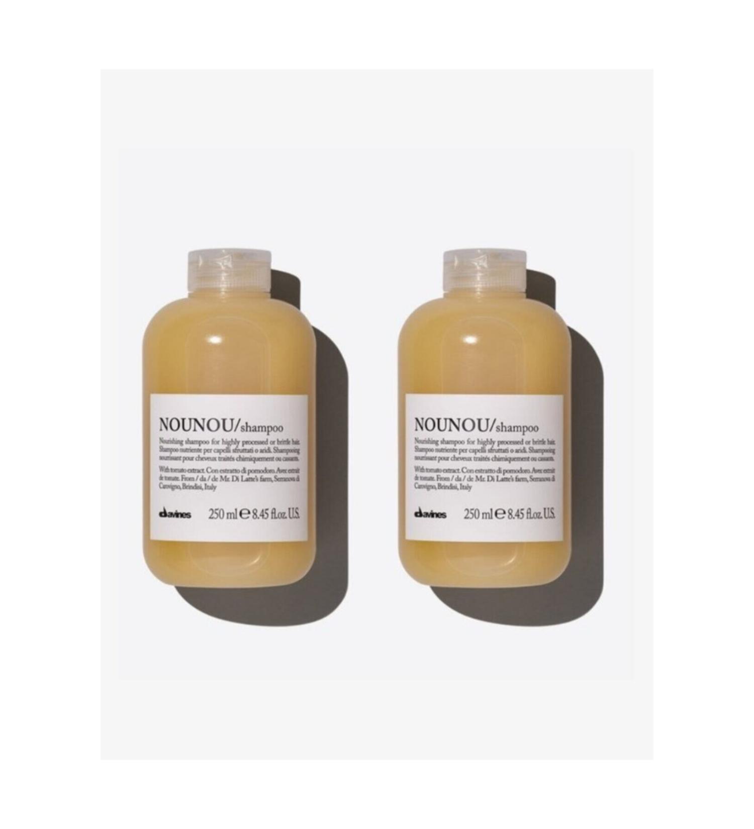 Davines Nounou Nourishing and Protective Care Shampoo 250 Ml X 2 Pcs EVAKUAFORR20