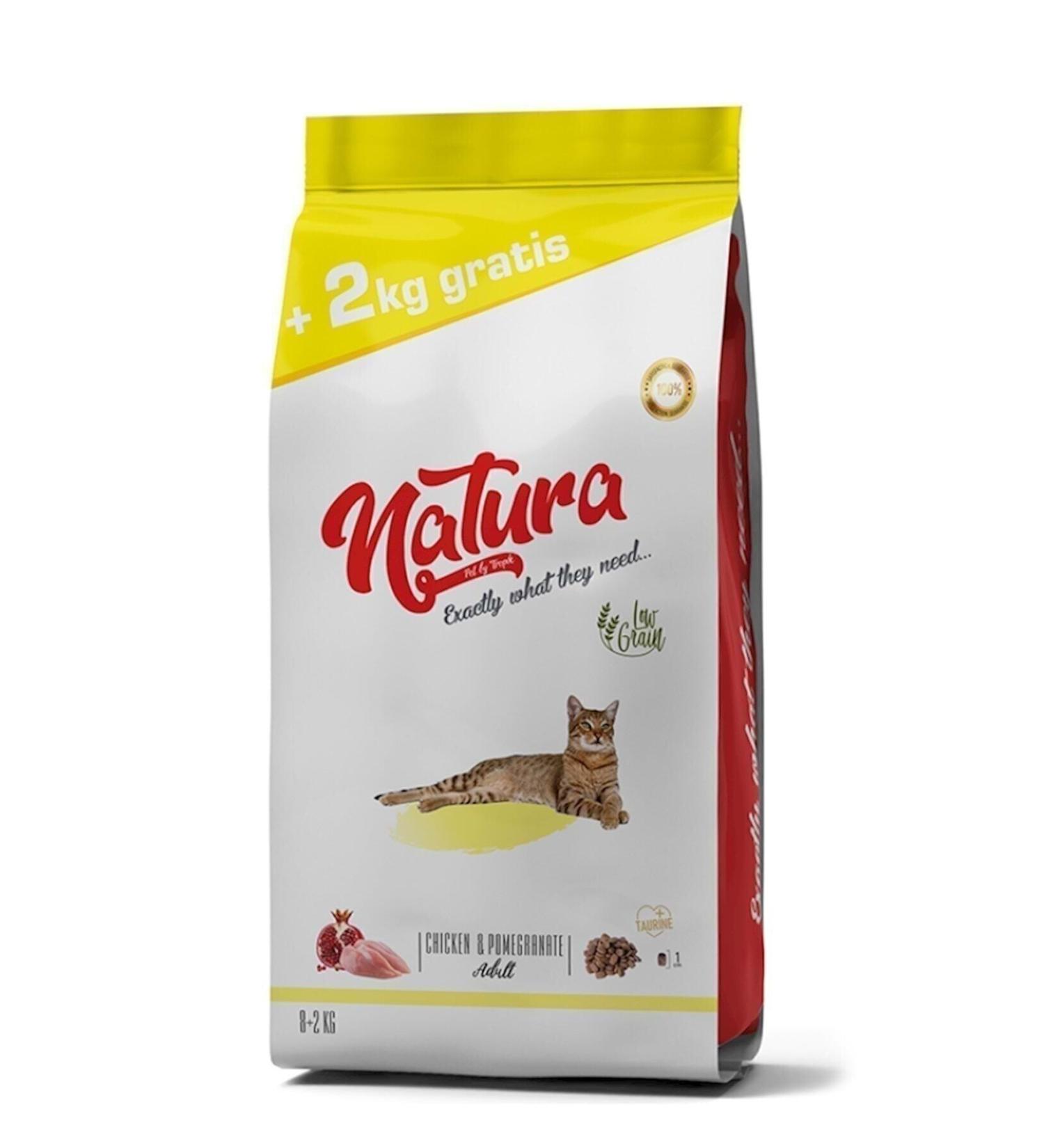Natura Low Grain Chicken Adult Cat Food 10 Kg - Buy Online on GoSupps.com