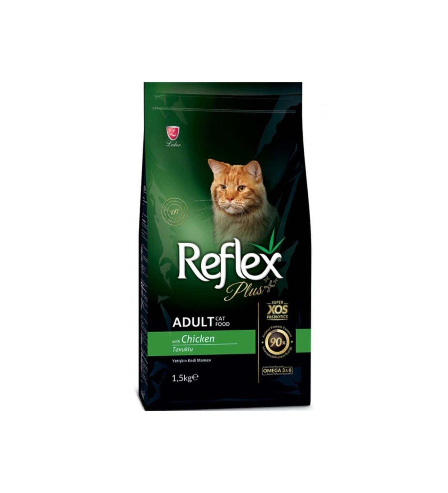 Reflex Plus Chicken Adult Cat Food 1.5 Kg