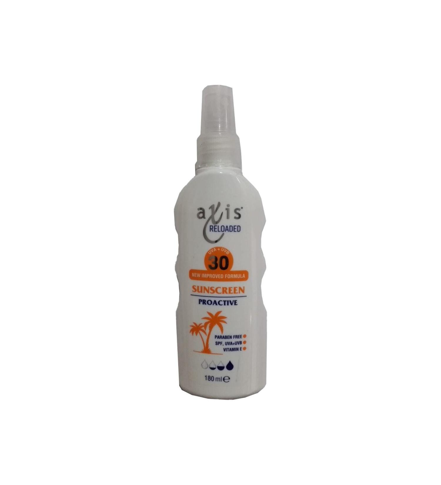 Axis 180ml Milch Spf-30 Factor Sun Cream