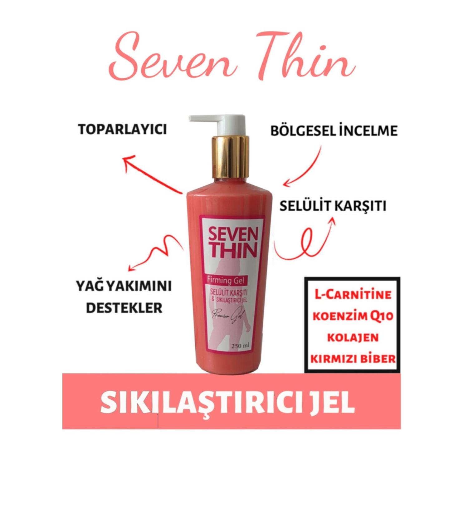 Seven Thin Firming Lifting Cellulite Gel 250 ml - Buy Online on GoSupps.com
