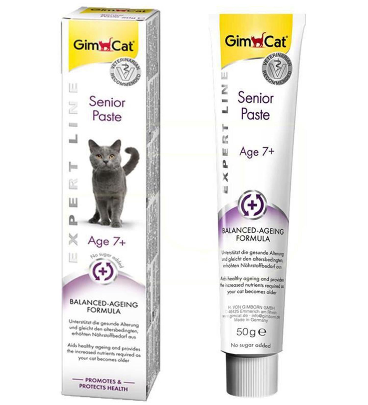 Gimcat Expert Line Senior Paste Old Cat Vitamin Paste 50gr