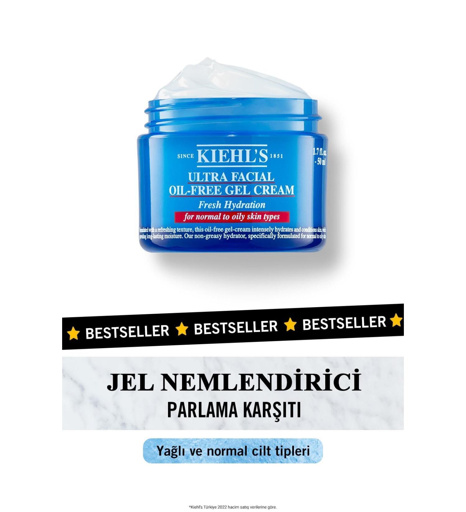 Kiehl's ULTRA FACIAL OIL-FREE MOISTURIZING ANTI-PORE GEL CREAM FOR OILY SKIN 50 ML BRIGHTT569
