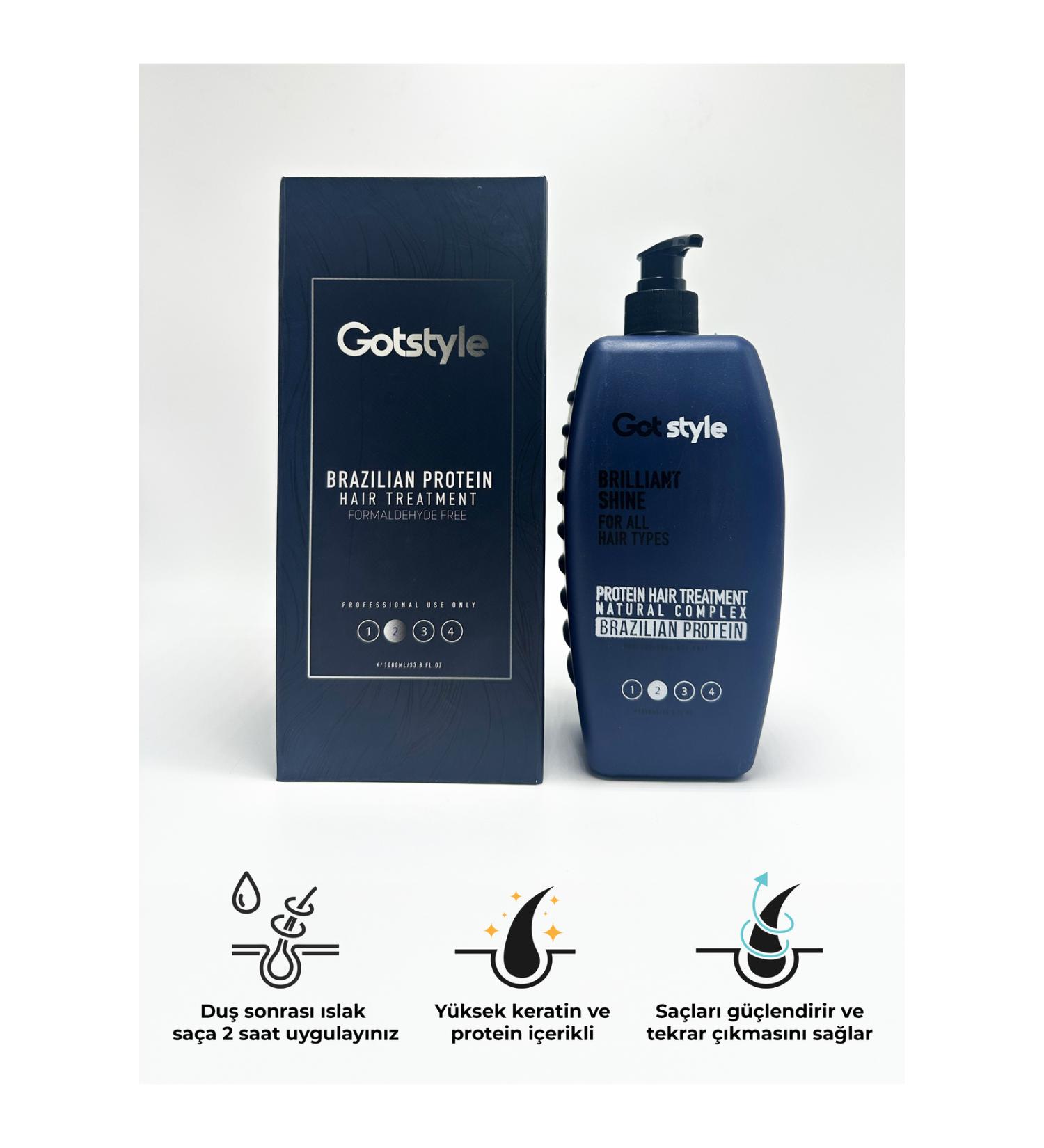 Got Style High Protein and Keratin Revitalizing Care Cream - 1000 ml