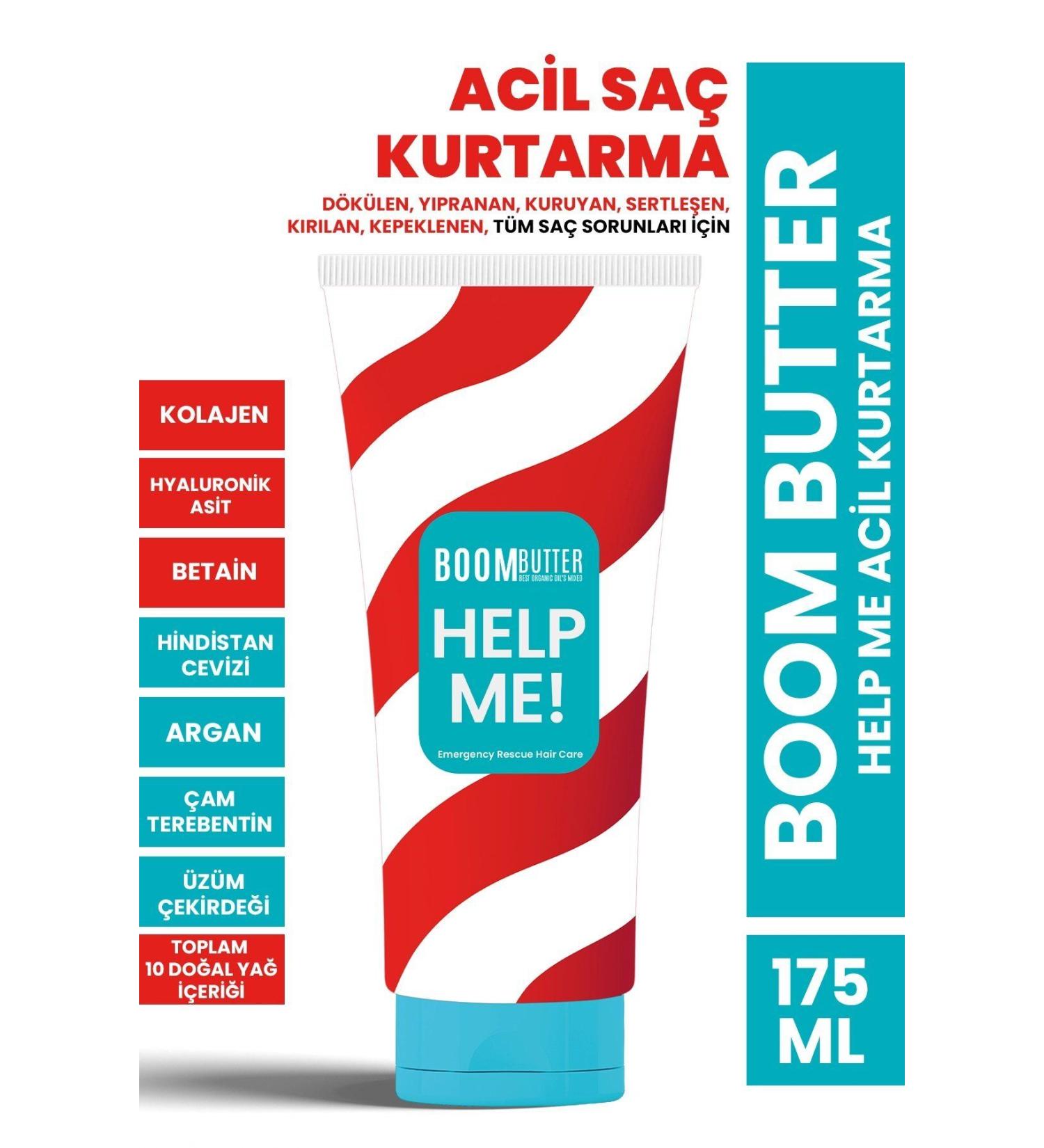 BOOM BUTTER Help Me Emergency Rescue Boom - Buy Online on GoSupps.com