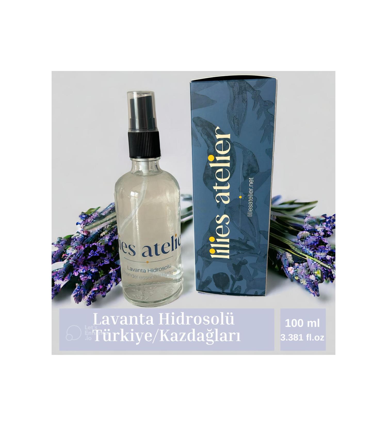 Lilies Atelier Lavender Water Hydrosol Pure Natural Steam Distilled Cleansing Toner Skin Care - Buy Online on GoSupps.com