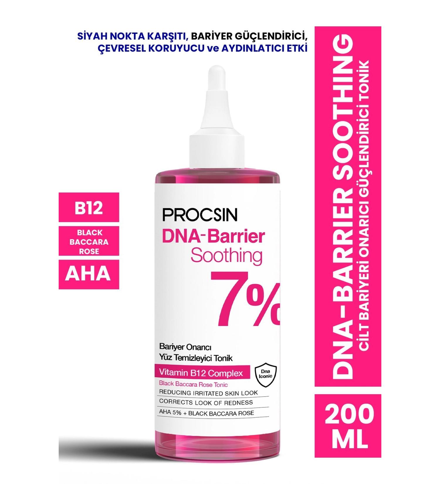 PROCSIN DNA-Barrier Soothing Skin Barrier Repair Strengthening Facial Cleanser Toner - Buy Online on GoSupps.com