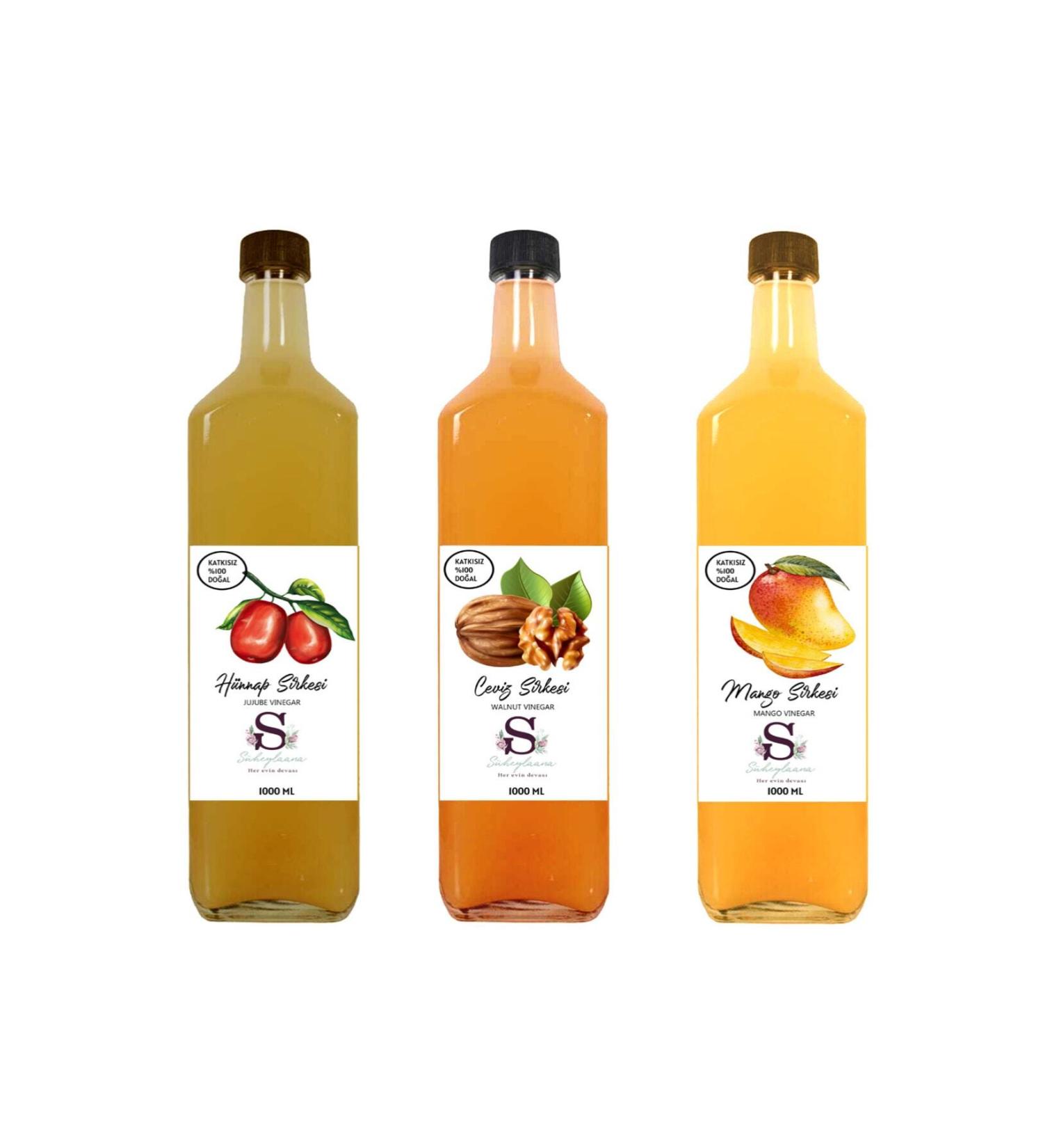 Suheylaana Natural Jujube Walnut and Mango Vinegar 1000 Ml