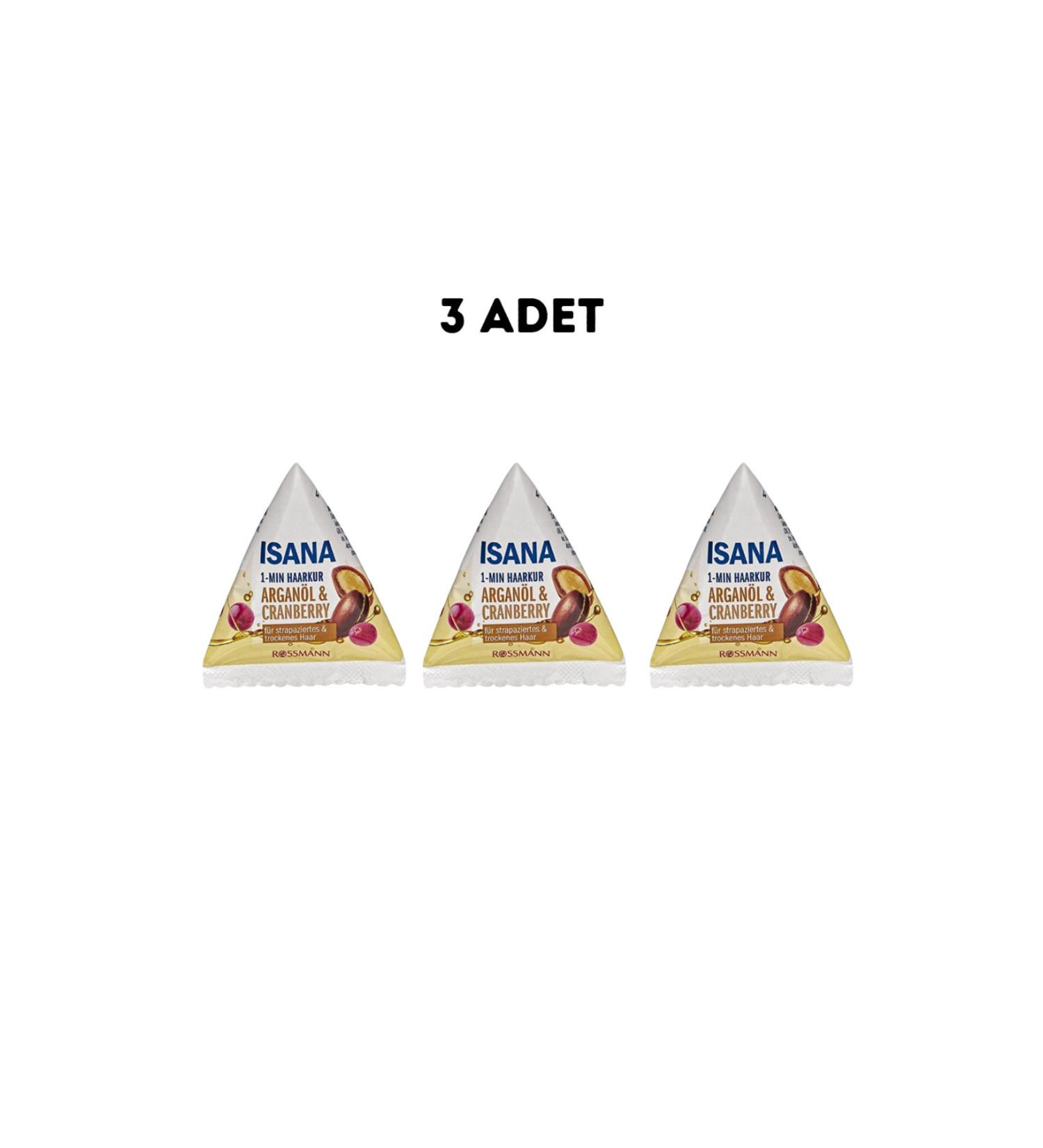 ISANA Rossman Hair Care Cure Argan Oil 25 ml 3 Pieces